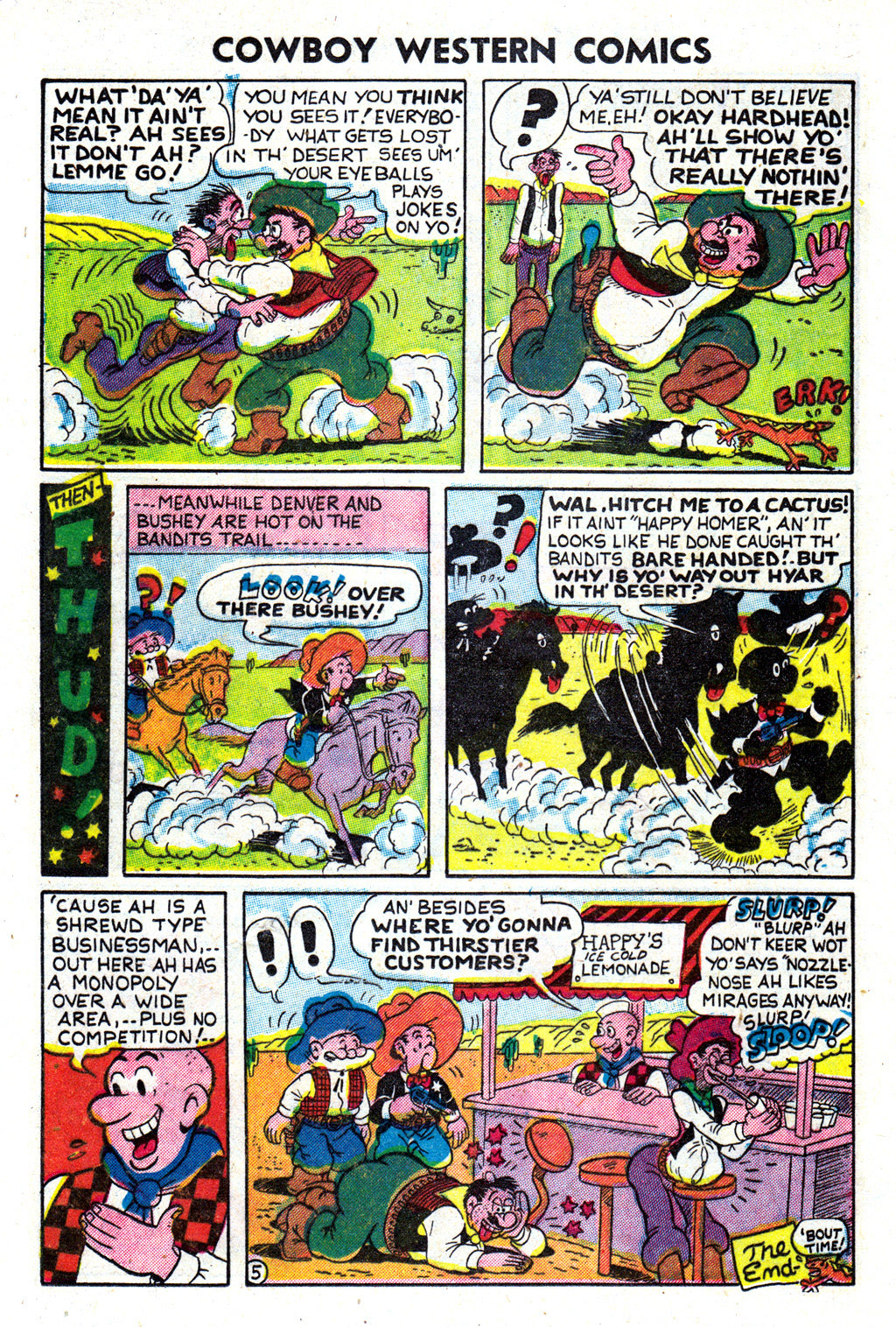 Read online Cowboy Western Comics (1948) comic -  Issue #37 - 24