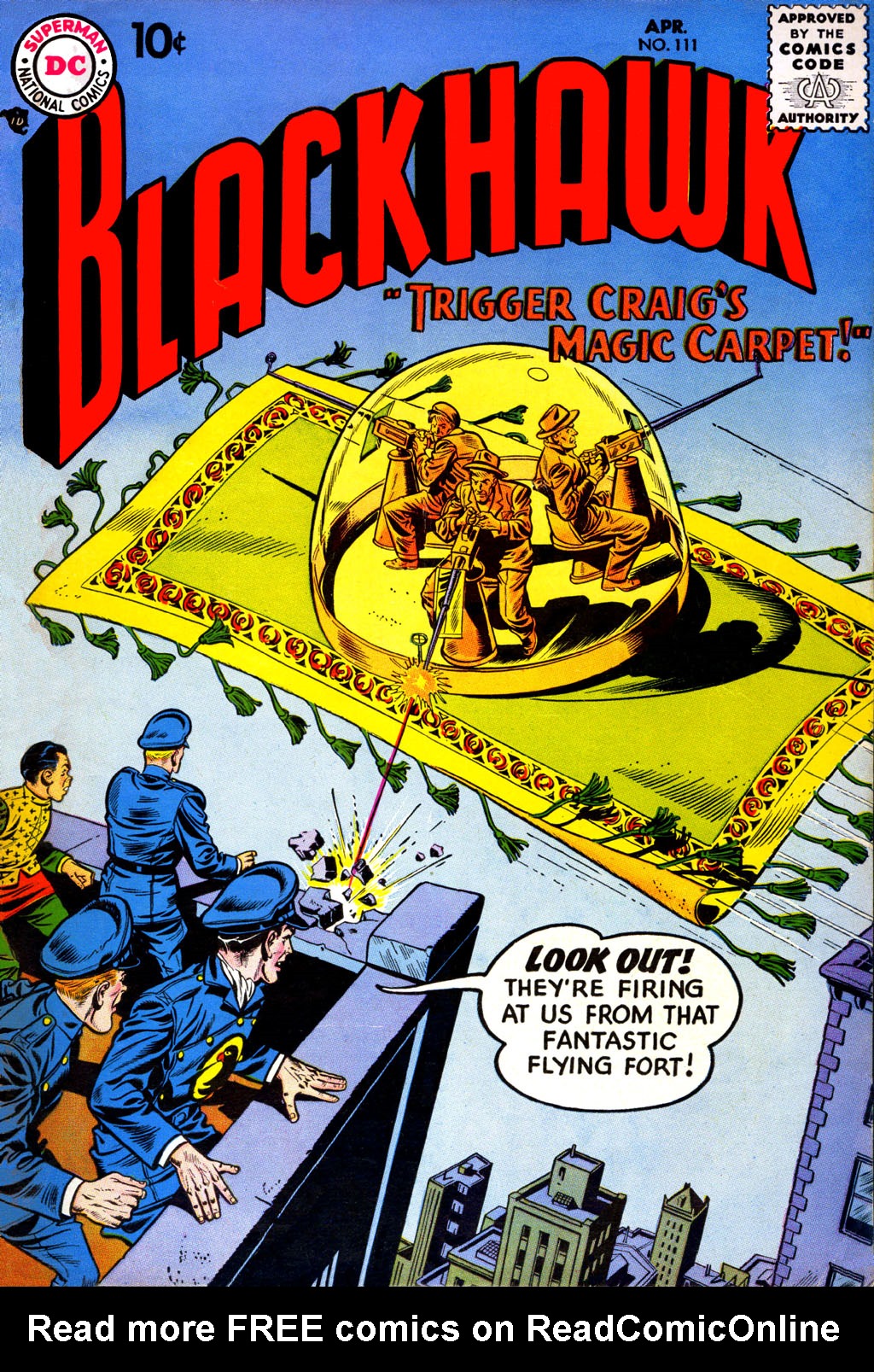 Read online Blackhawk (1957) comic -  Issue #111 - 1