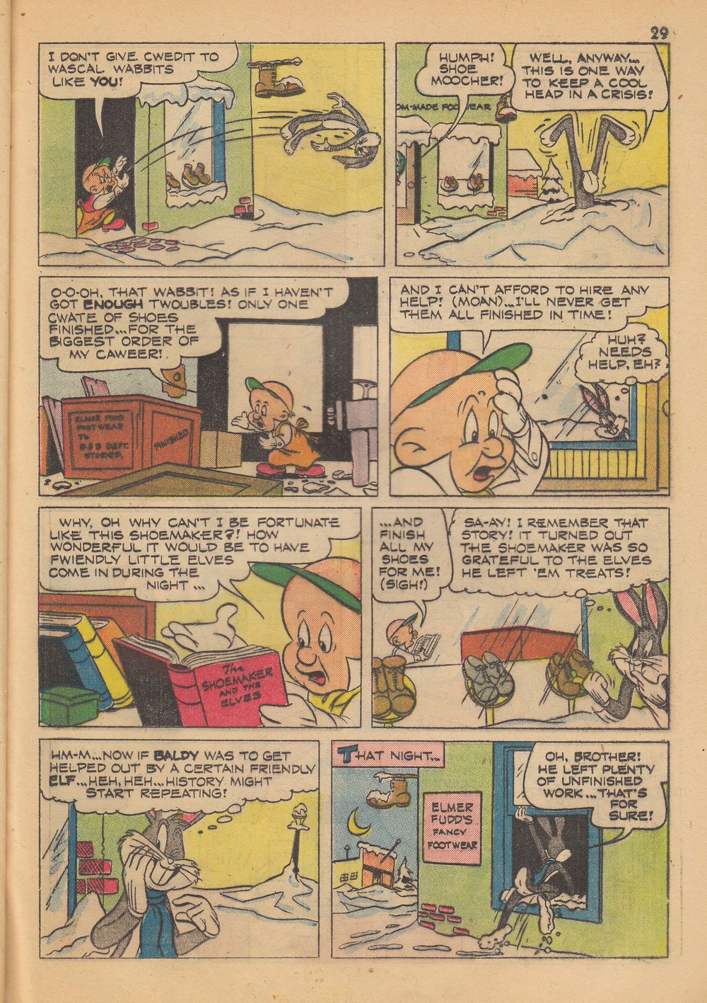 Read online Bugs Bunny's Christmas Funnies comic -  Issue # TPB 4 - 31