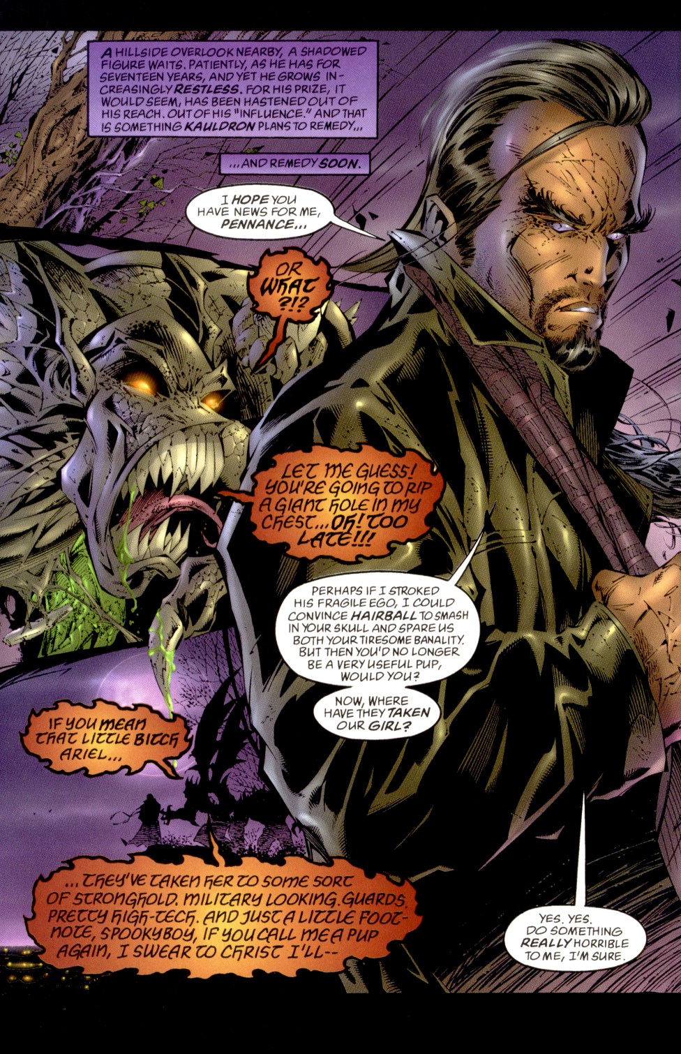 Read online Darkchylde comic -  Issue #4 - 11