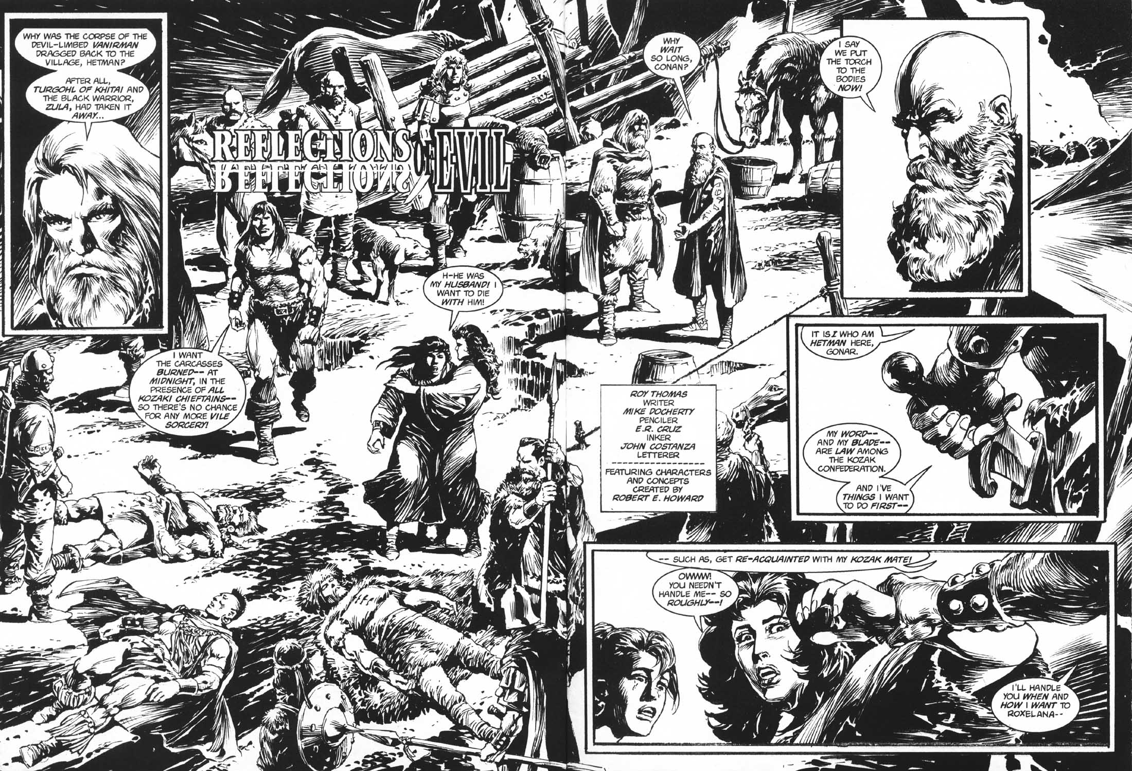 Read online The Savage Sword Of Conan comic -  Issue #232 - 4
