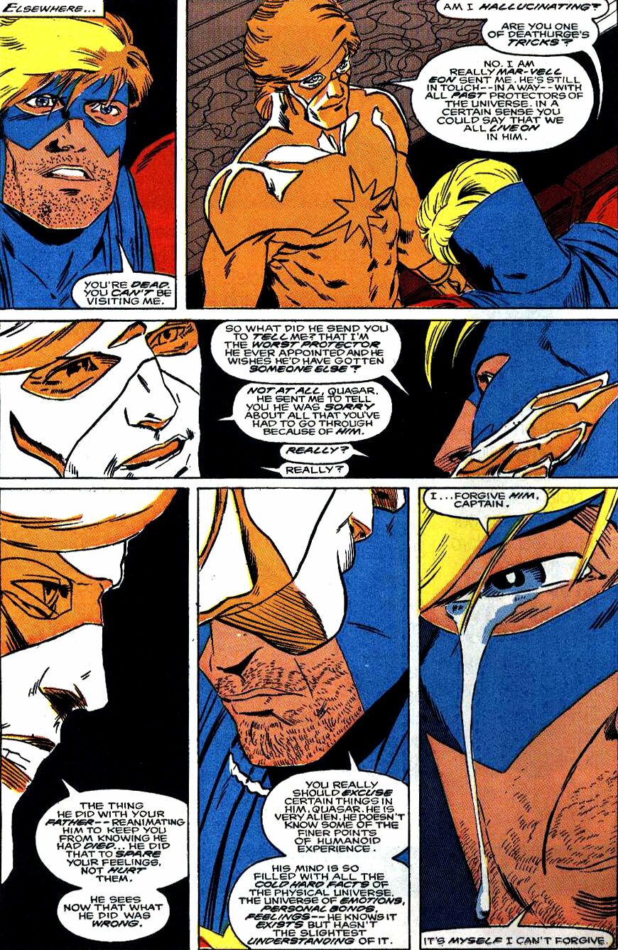 Read online Quasar comic -  Issue #22 - 10