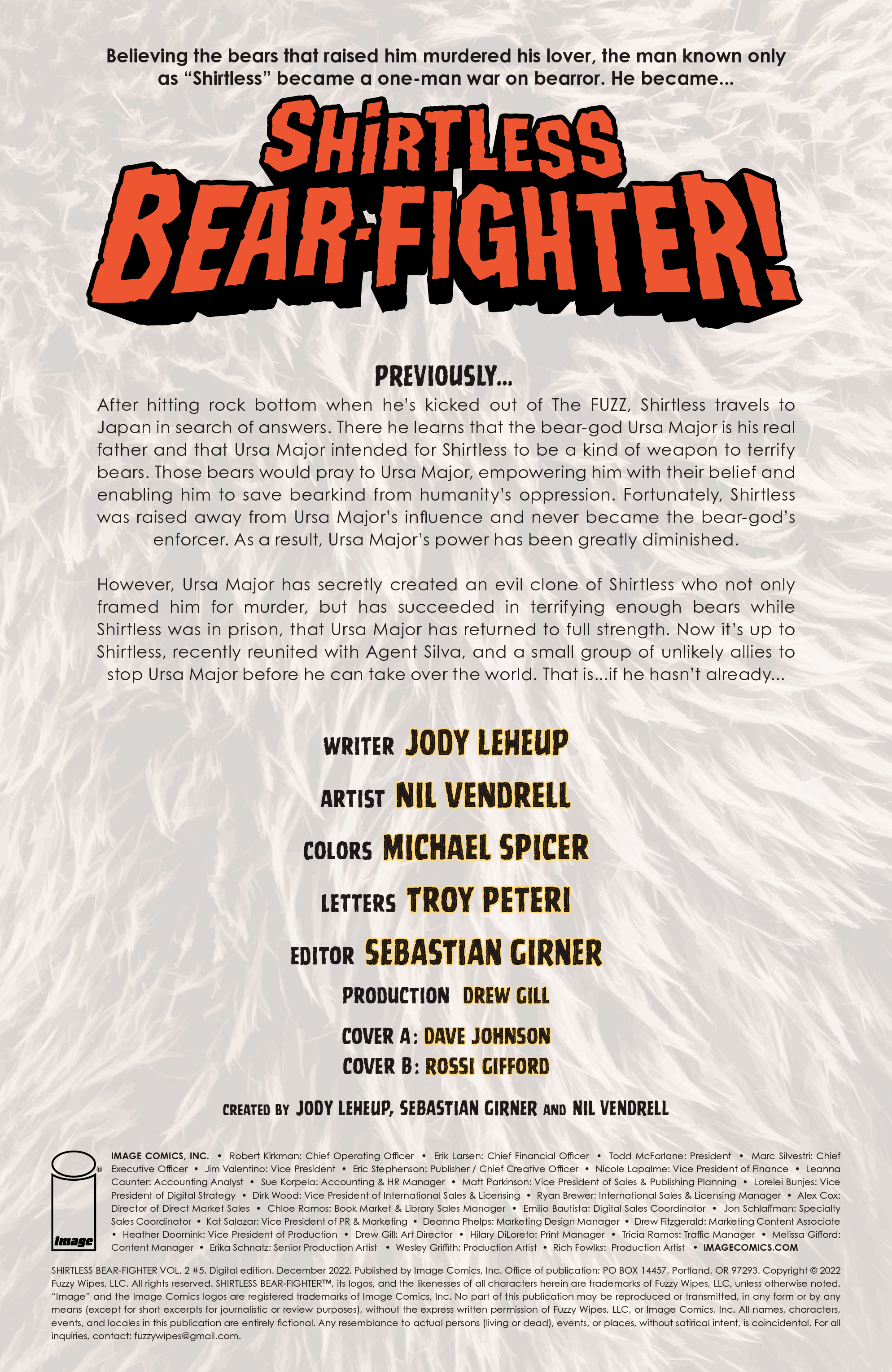 Read online Shirtless Bear-Fighter! 2 comic -  Issue #5 - 2