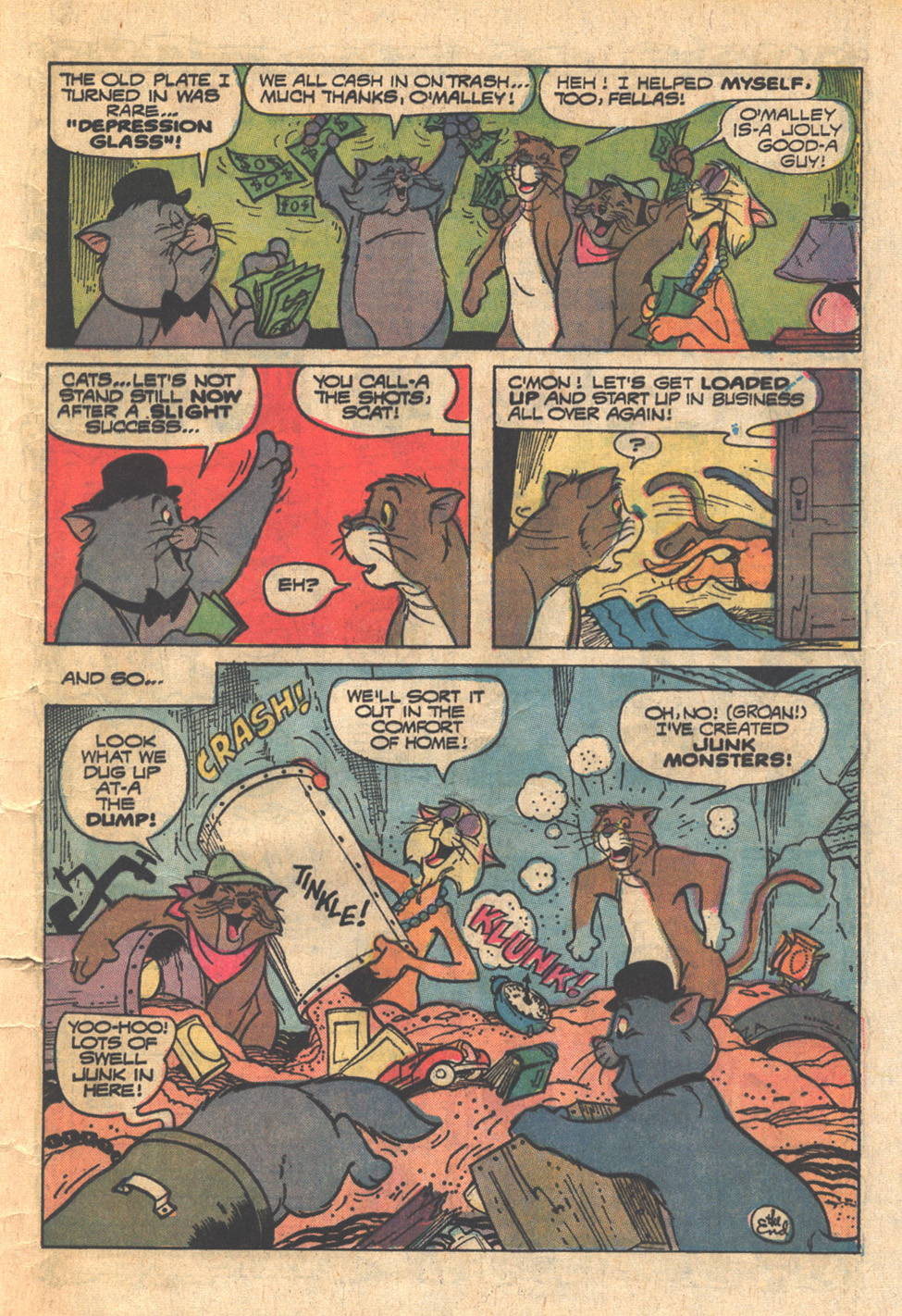 Read online O'Malley and the Alley Cats comic -  Issue #3 - 33