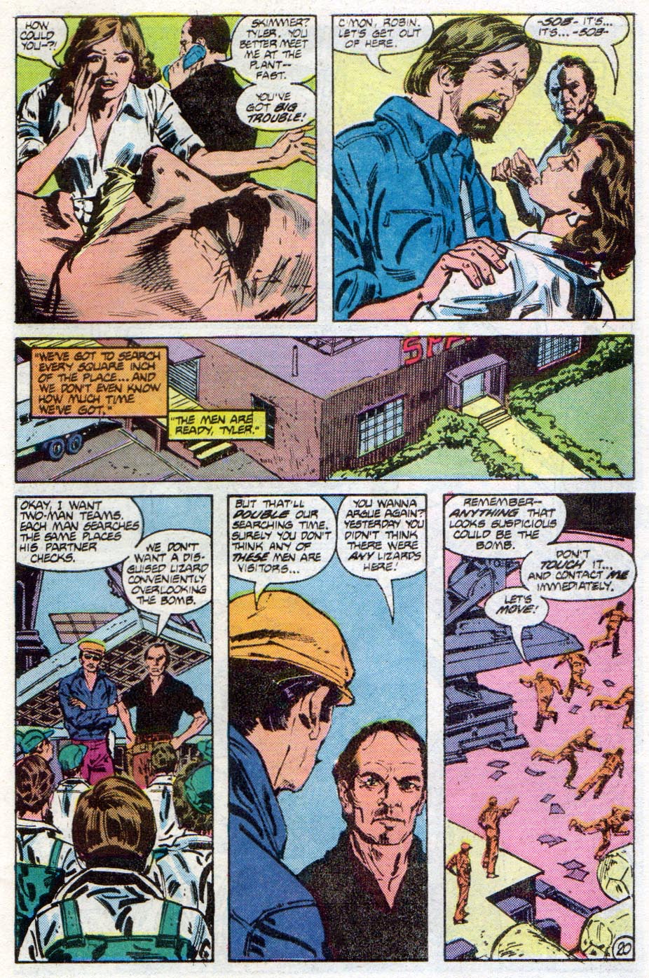 Read online V comic -  Issue #8 - 21