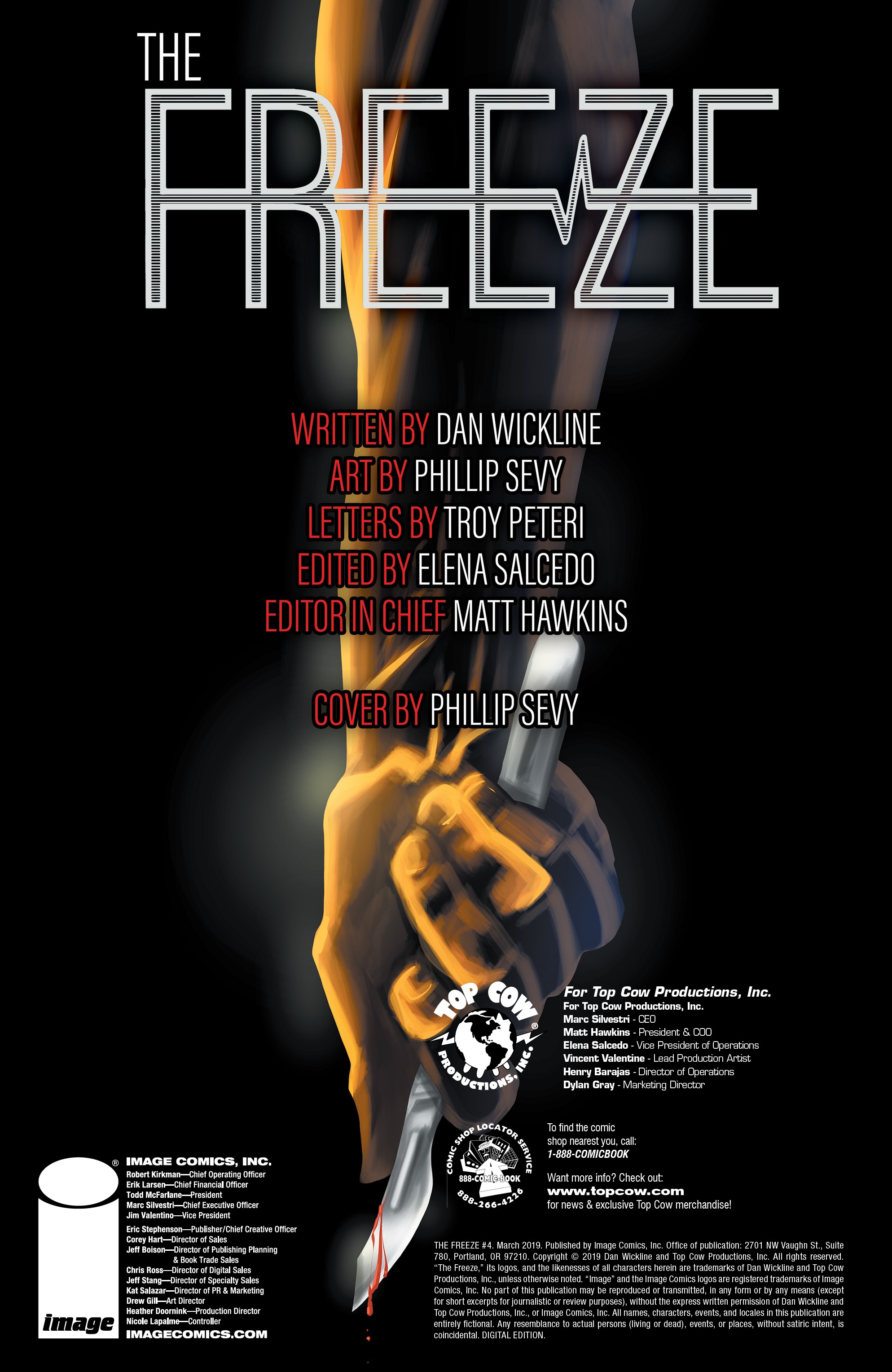 Read online The Freeze comic -  Issue #4 - 2