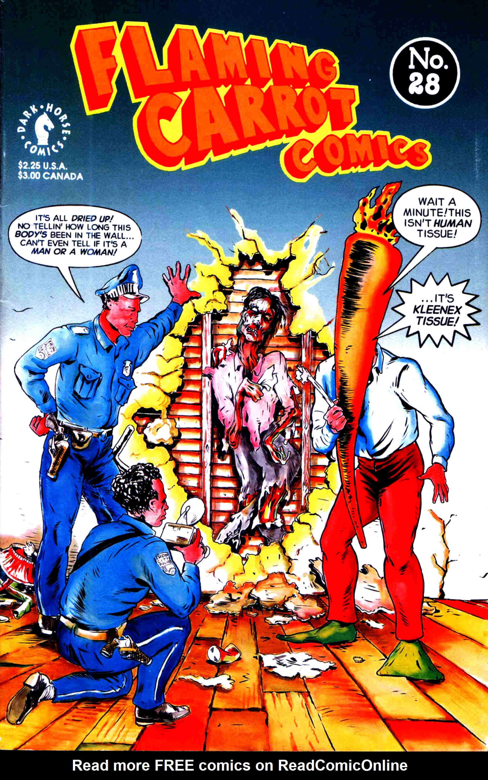 Read online Flaming Carrot Comics (1988) comic -  Issue #28 - 1
