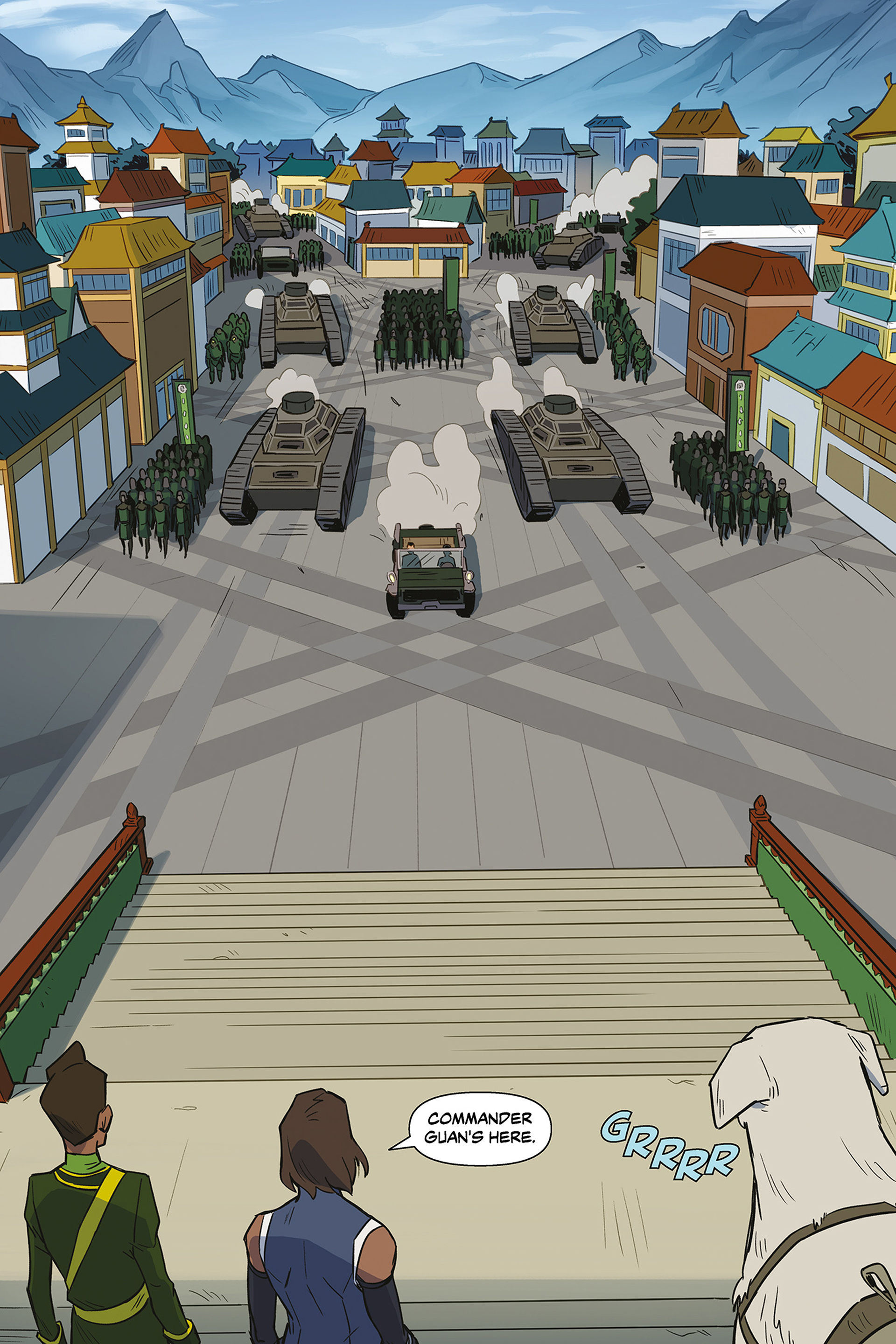 Read online The Legend of Korra: Ruins of the Empire Omnibus comic -  Issue # TPB (Part 1) - 55