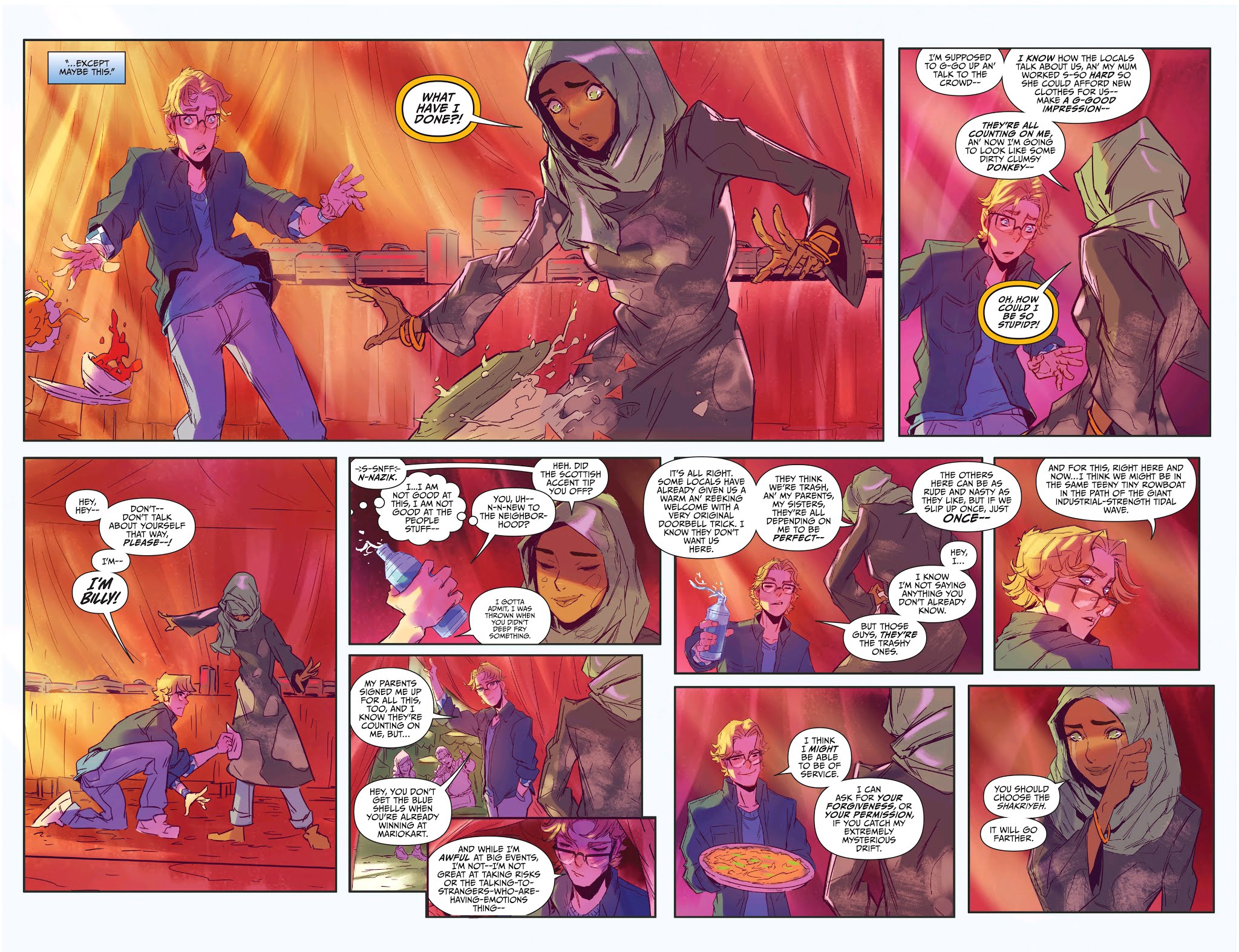 Read online Saban's Go Go Power Rangers: Back To School comic -  Issue # Full - 22