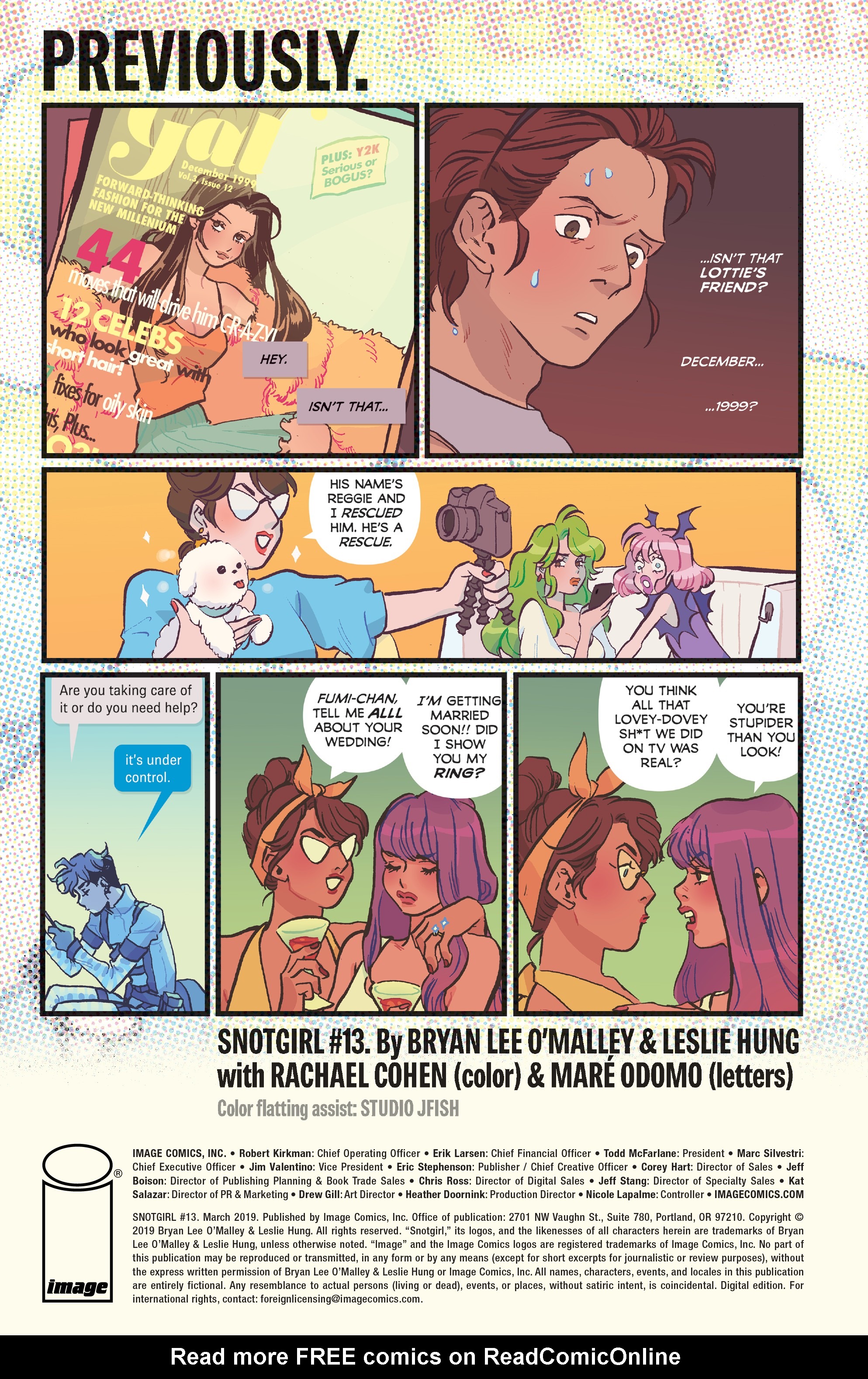 Read online Snotgirl comic -  Issue #13 - 2