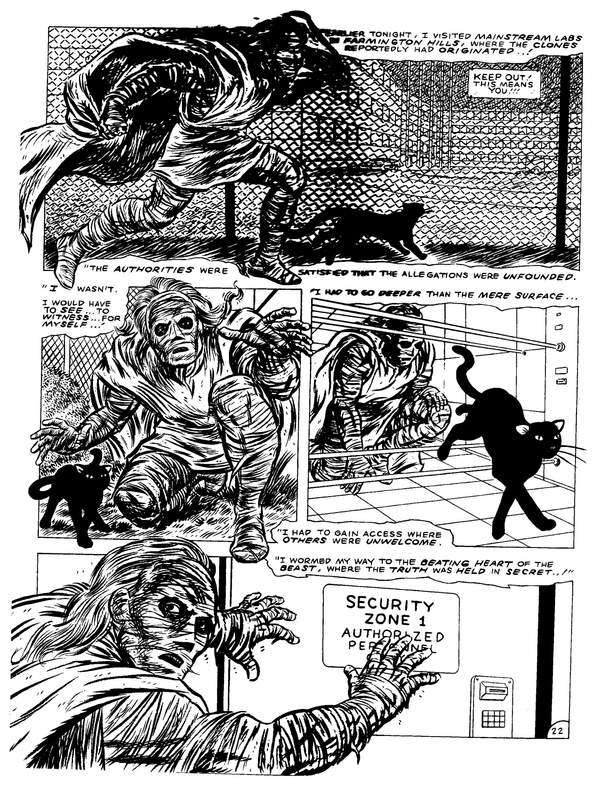 Read online Don Simpson's Bizarre Heroes comic -  Issue #1 - 24
