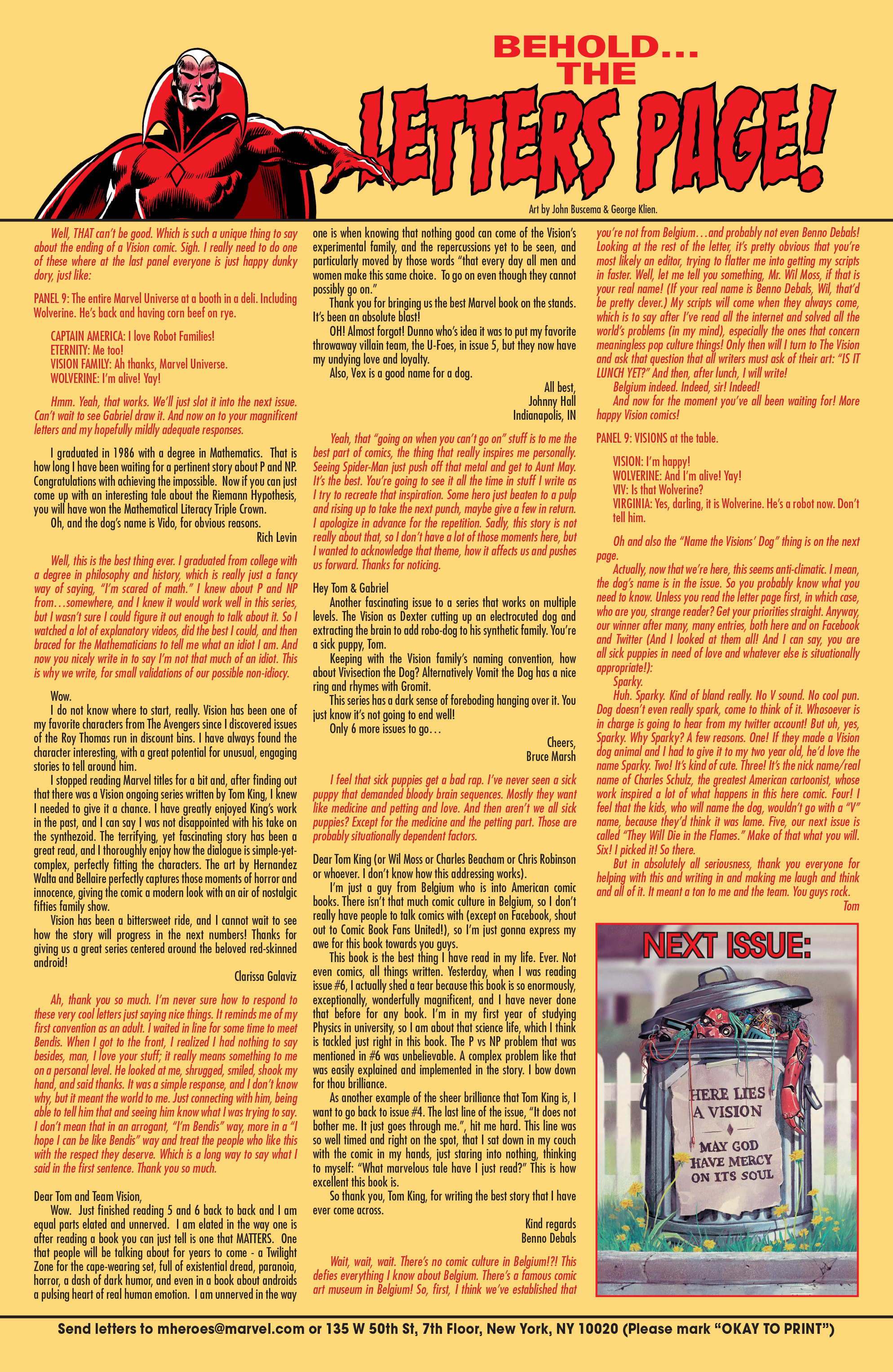 Read online Vision comic -  Issue #8 - 23