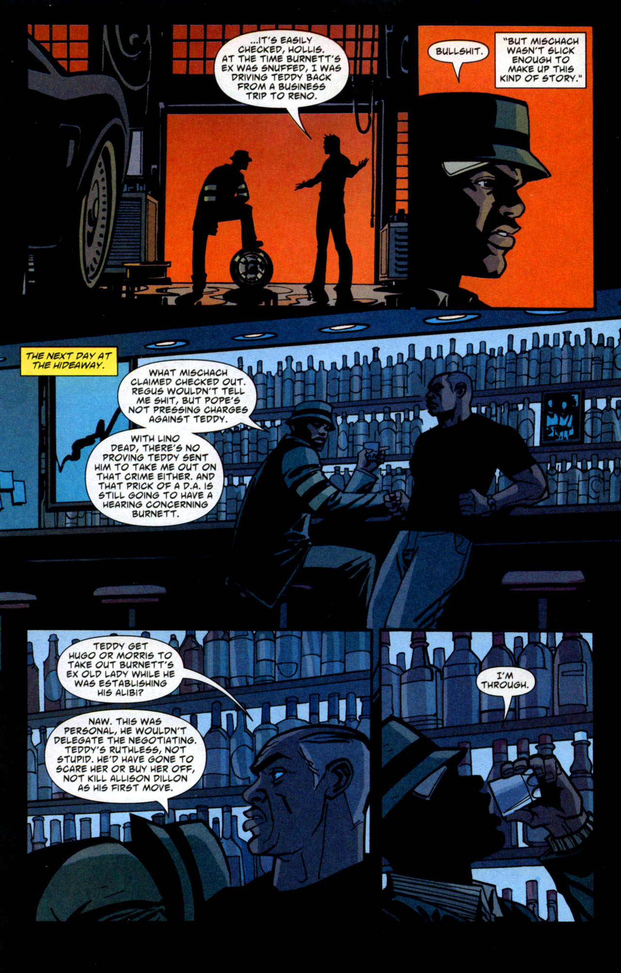 Read online Angeltown comic -  Issue #5 - 19