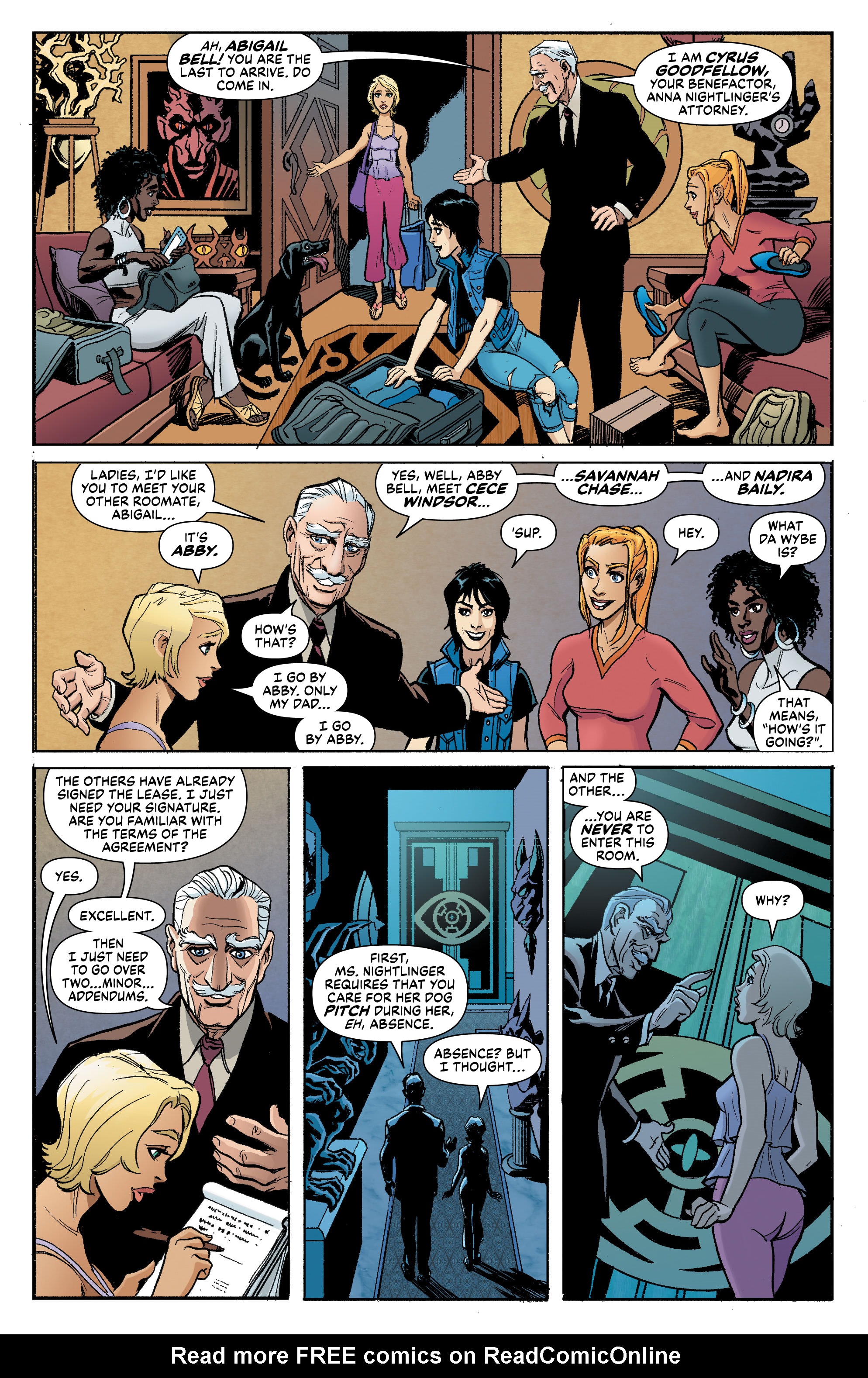 Read online Girls of Dimension 13 comic -  Issue #1 - 6