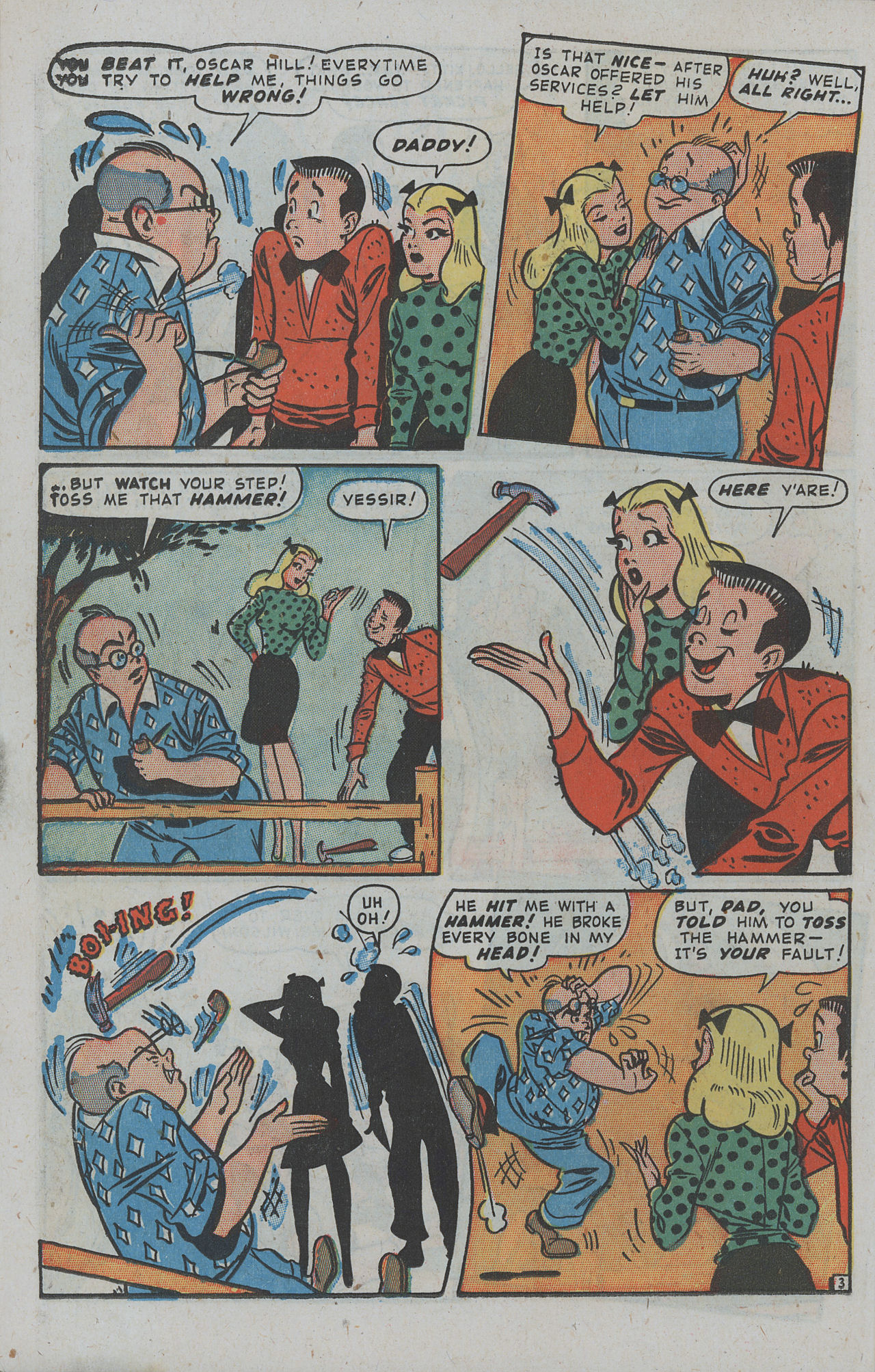 Read online Willie Comics (1946) comic -  Issue #12 - 38