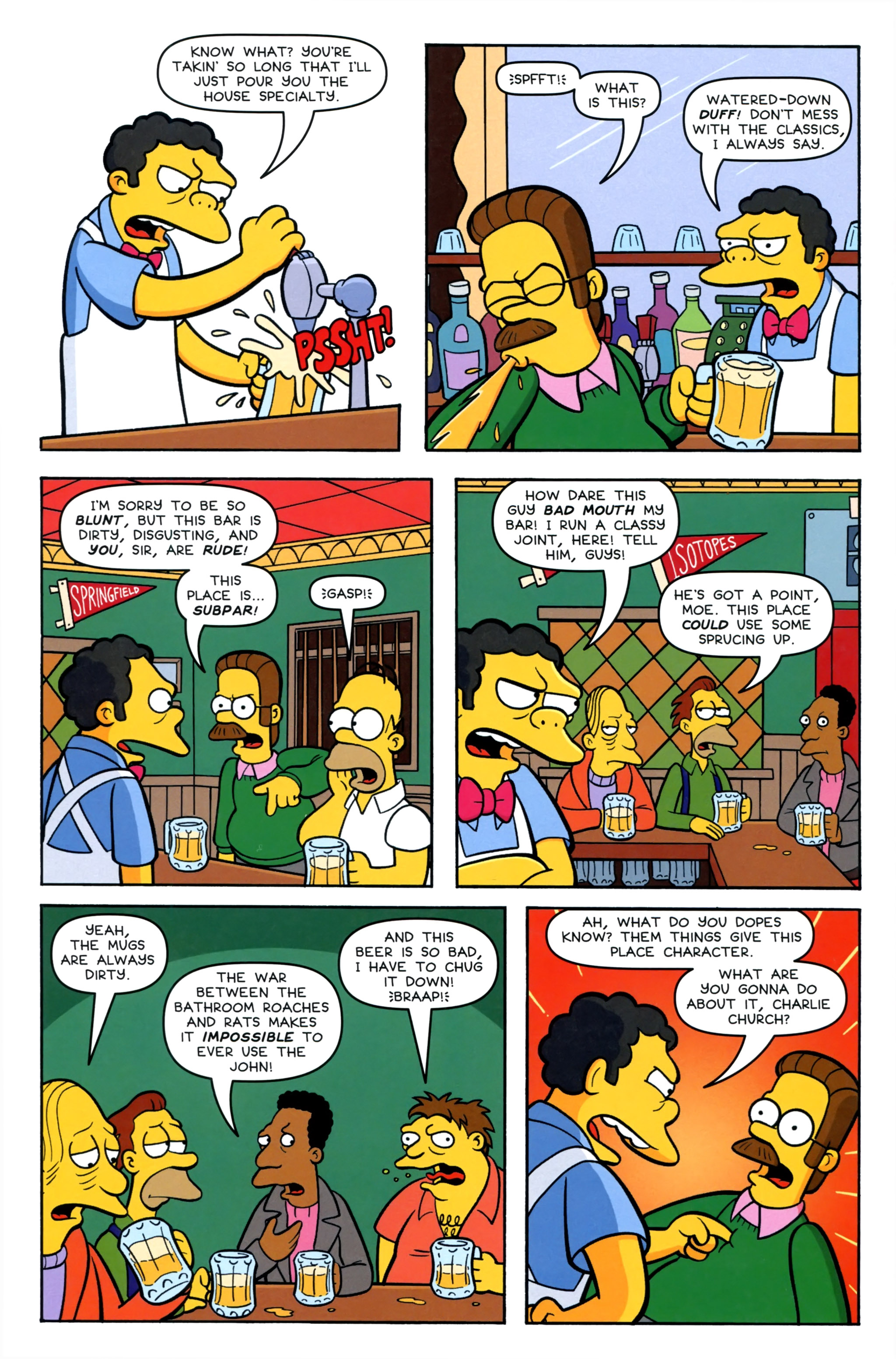 Read online Simpsons Comics comic -  Issue #220 - 6