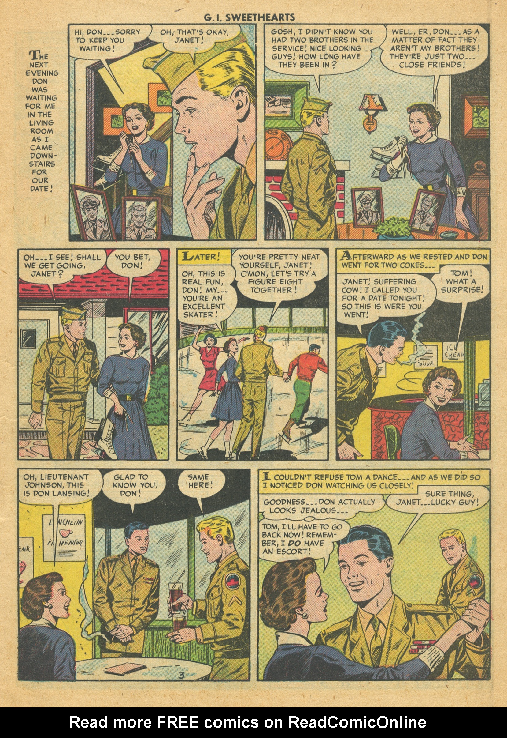 Read online G.I. Sweethearts comic -  Issue #45 - 5