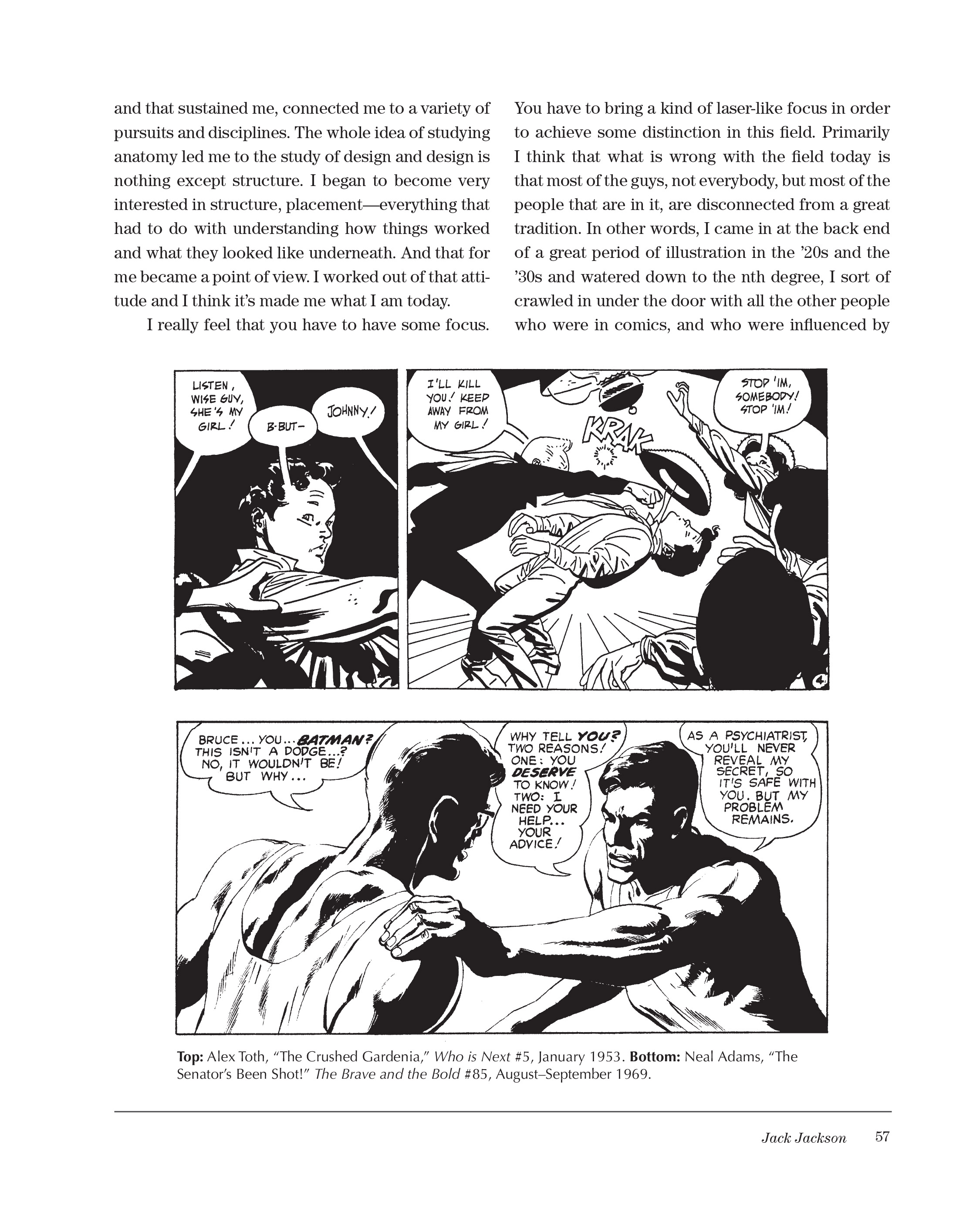 Read online Sparring With Gil Kane: Colloquies On Comic Art and Aesthetics comic -  Issue # TPB (Part 1) - 57