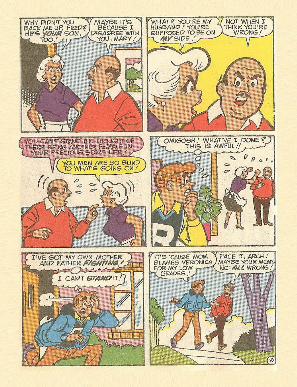 Read online Betty and Veronica Digest Magazine comic -  Issue #23 - 158