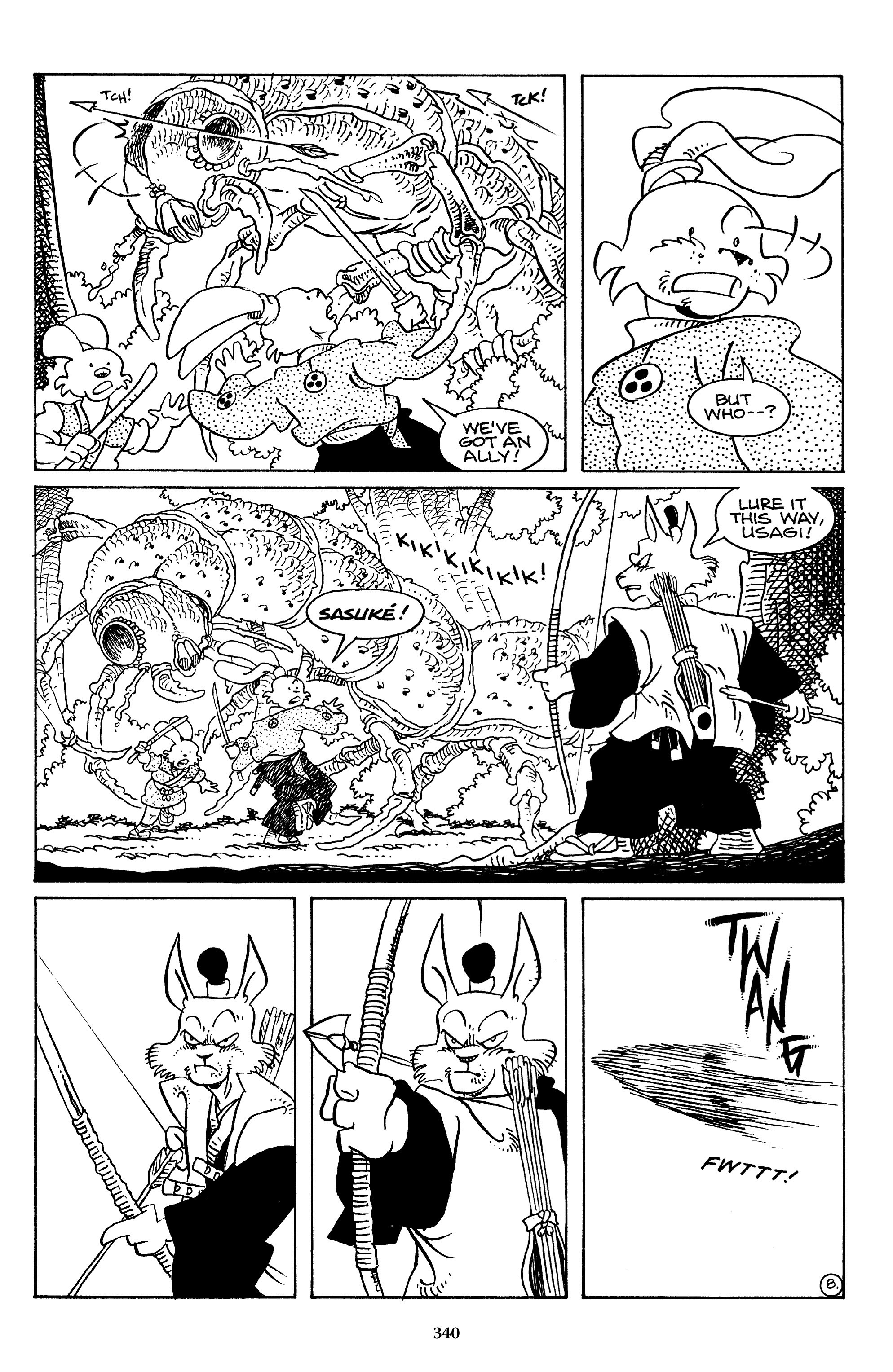 Read online The Usagi Yojimbo Saga comic -  Issue # TPB 4 - 337