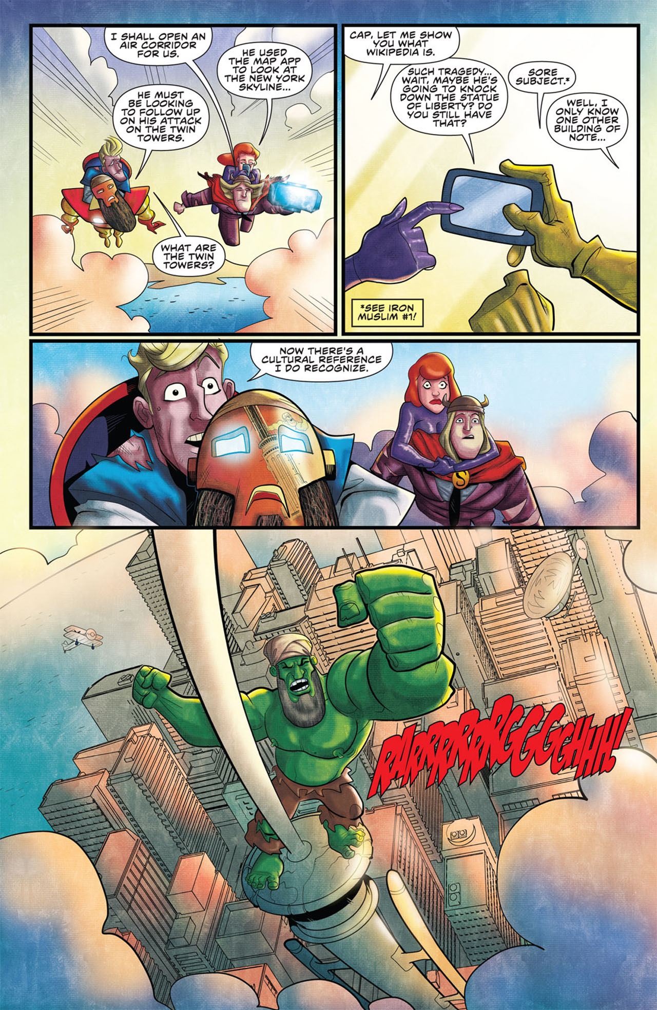 Read online Rich Johnston's The Avengefuls comic -  Issue # Full - 22