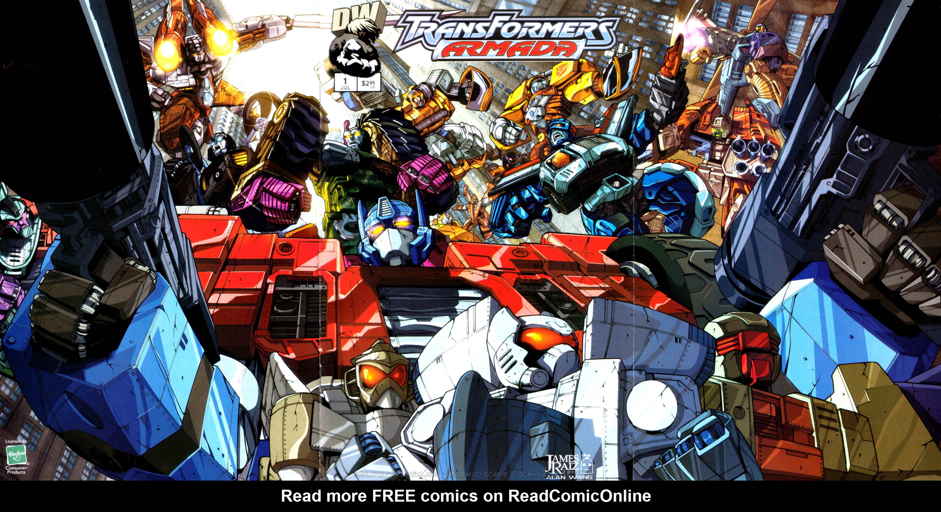 Read online Transformers Armada comic -  Issue #1 - 2