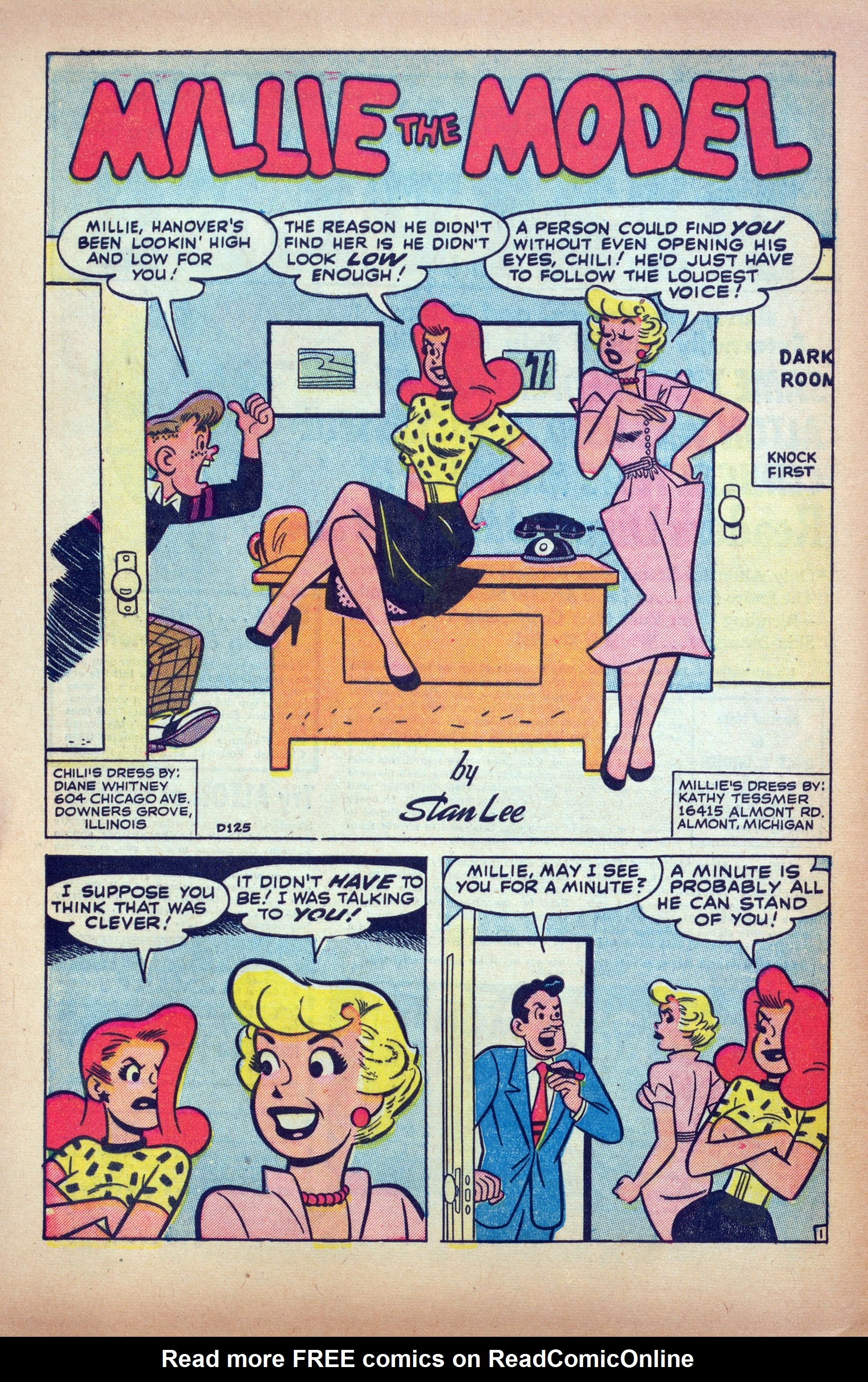 Read online Millie the Model comic -  Issue #45 - 28