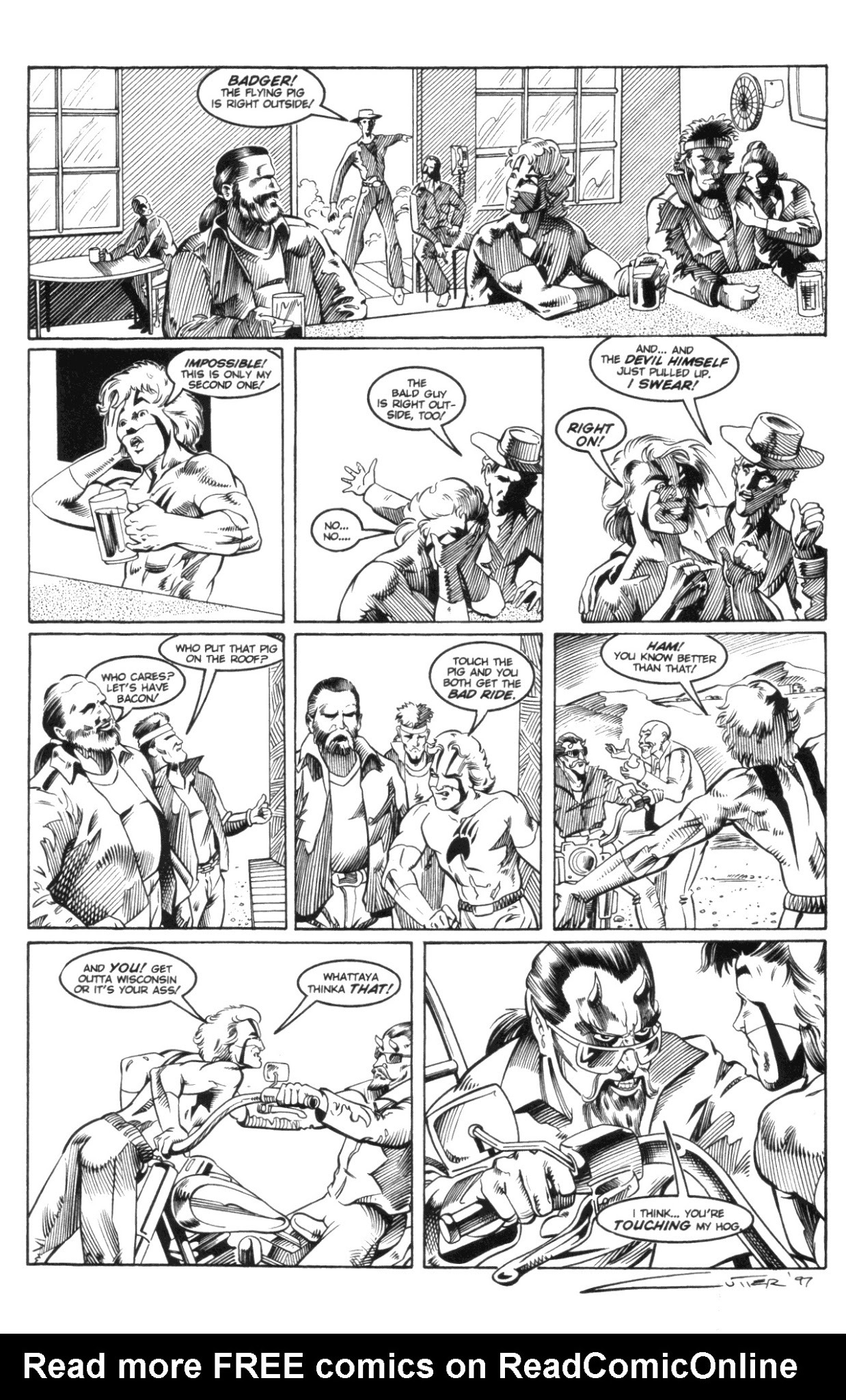 Read online The Badger (1997) comic -  Issue #5 - 29