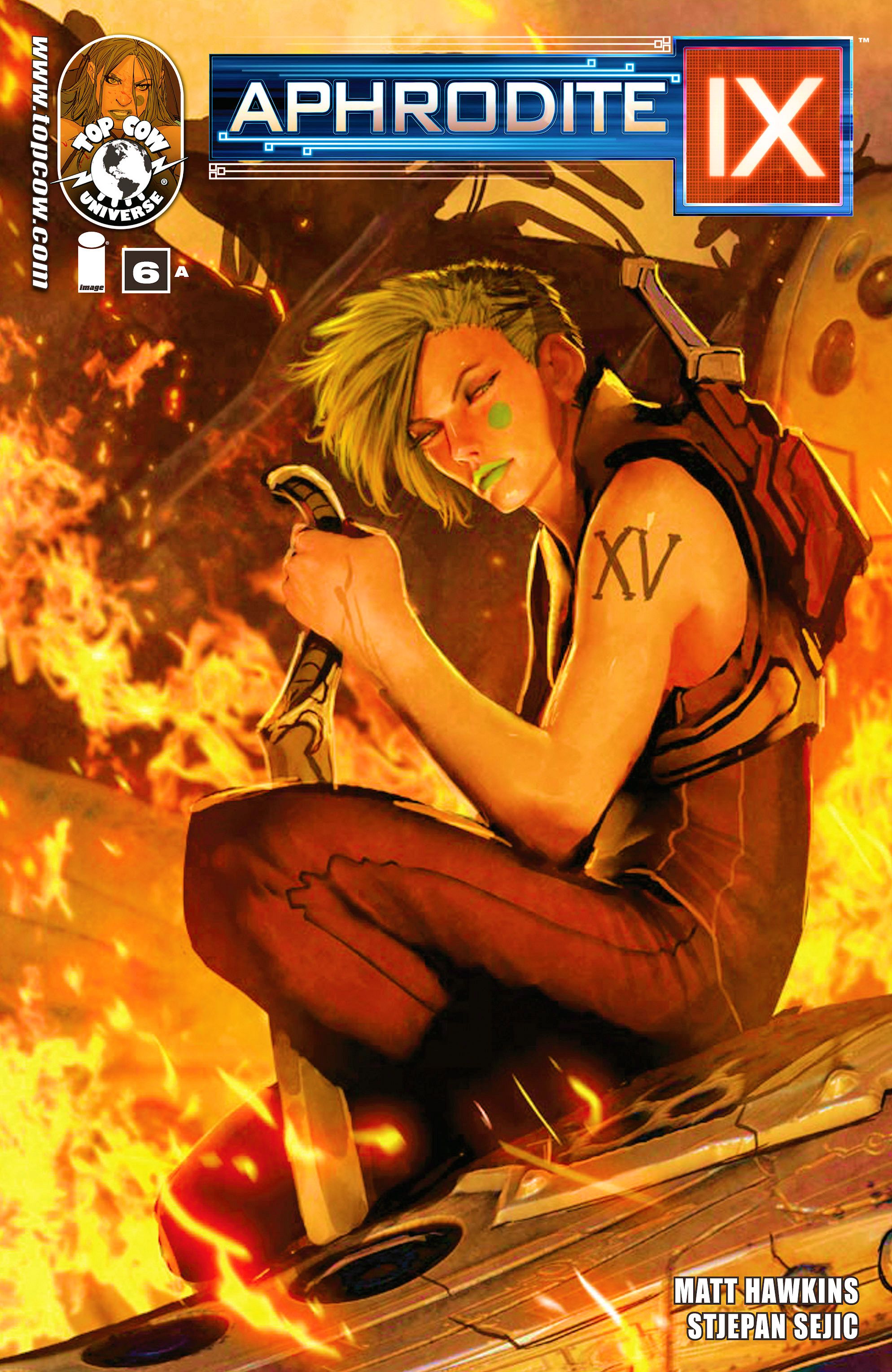 Read online Aphrodite IX (2013) comic -  Issue #6 - 1