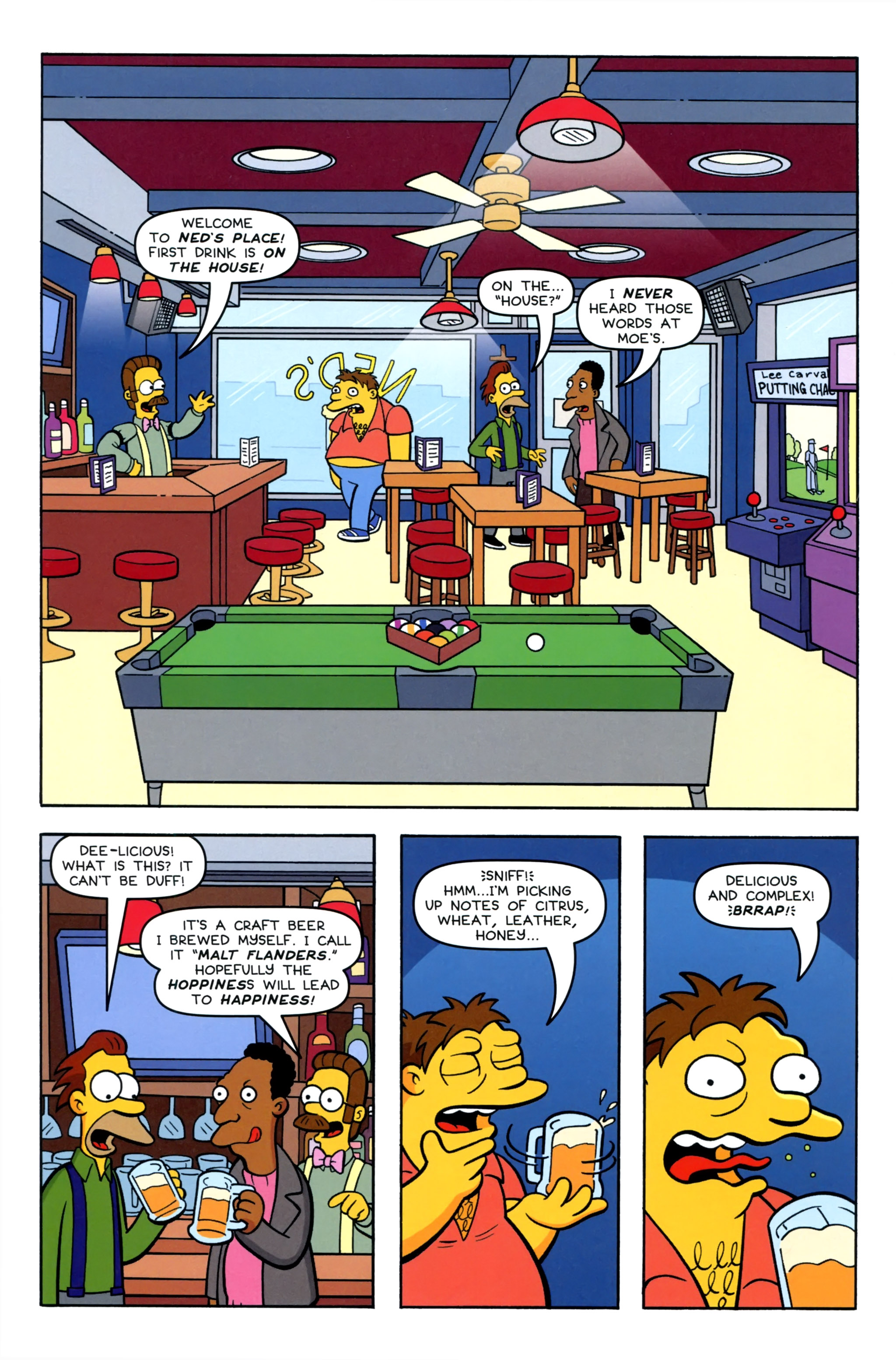 Read online Simpsons Comics comic -  Issue #220 - 8