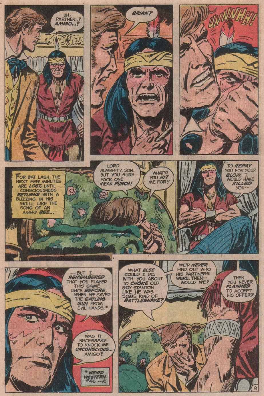 Read online Weird Western Tales (1972) comic -  Issue #53 - 15