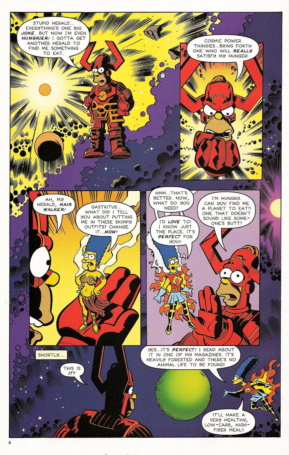 Read online Bongo Comics Presents Simpsons Super Spectacular comic -  Issue #3 - 6