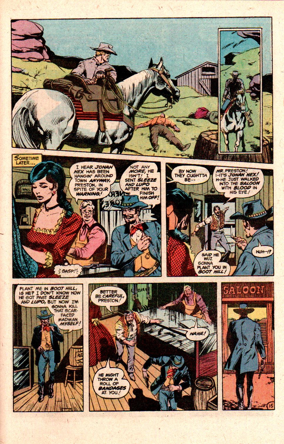 Read online Jonah Hex (1977) comic -  Issue #11 - 27