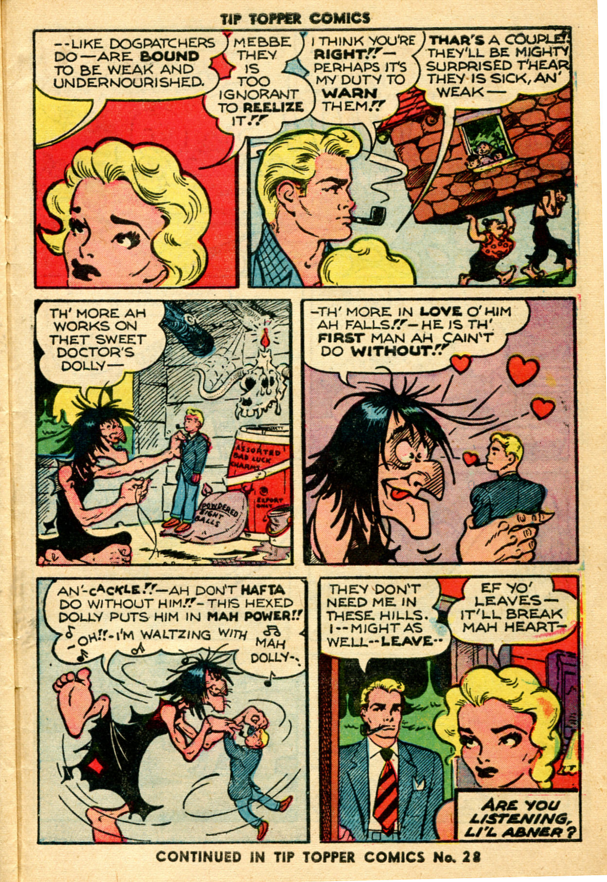 Read online Tip Topper Comics comic -  Issue #27 - 31