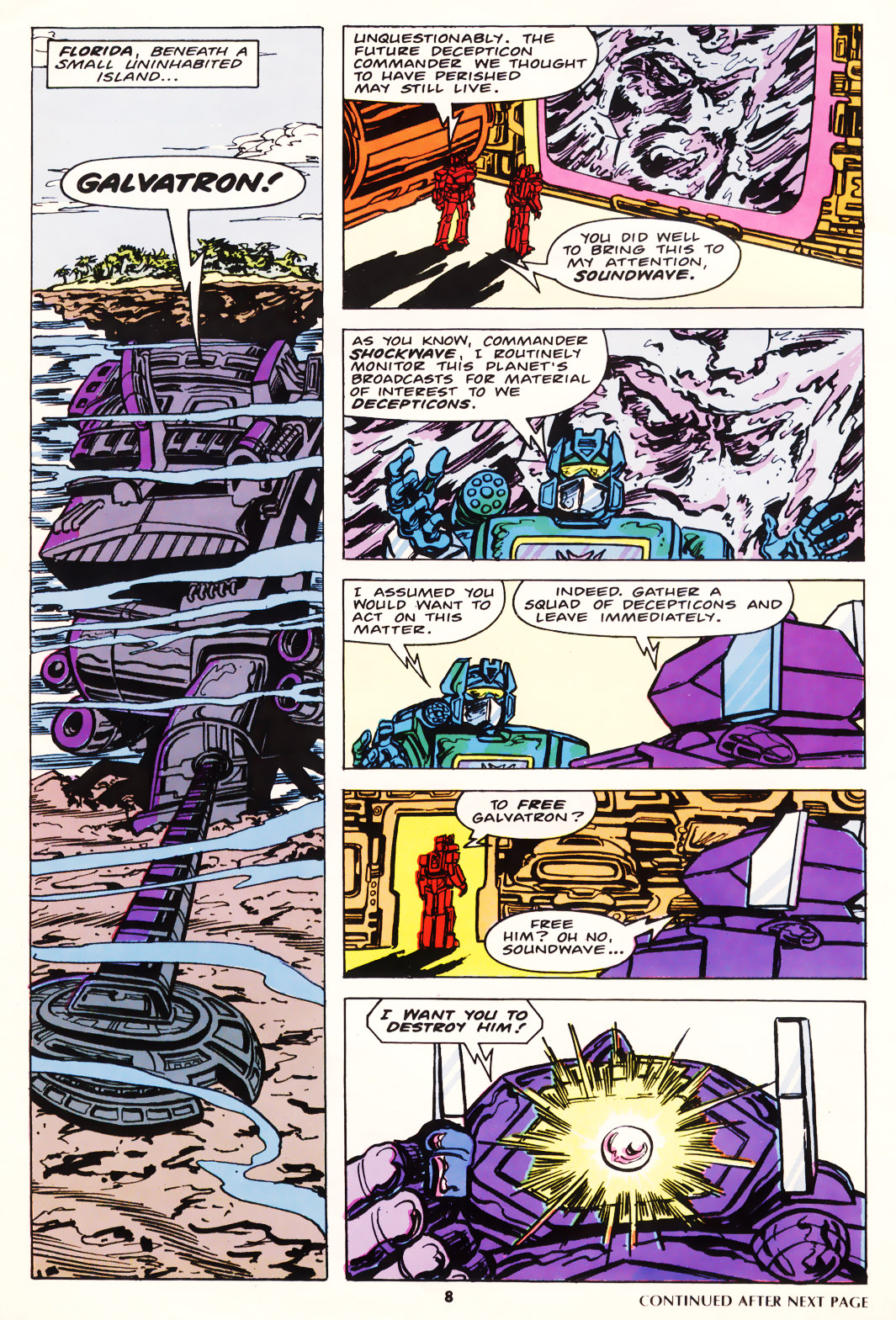 Read online The Transformers (UK) comic -  Issue #137 - 8