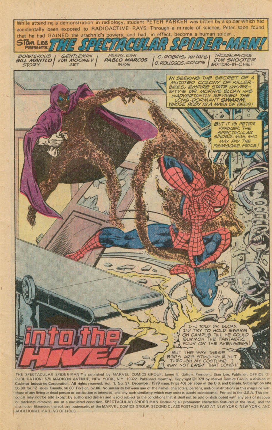 Read online The Spectacular Spider-Man (1976) comic -  Issue #37 - 2