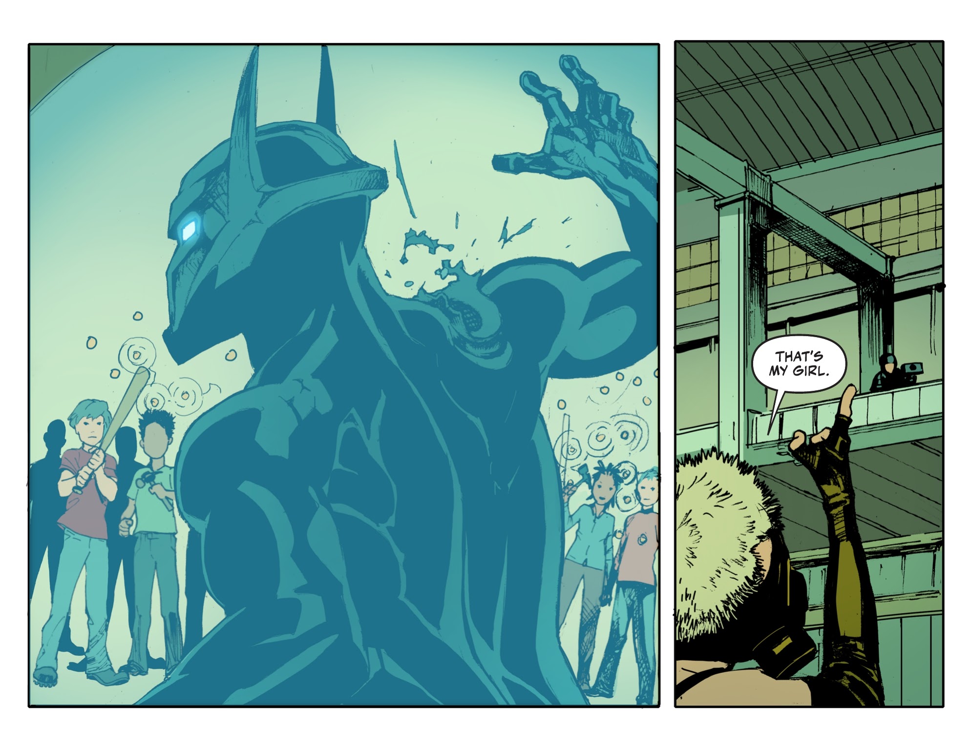 Read online The Next Batman: Second Son comic -  Issue #6 - 8