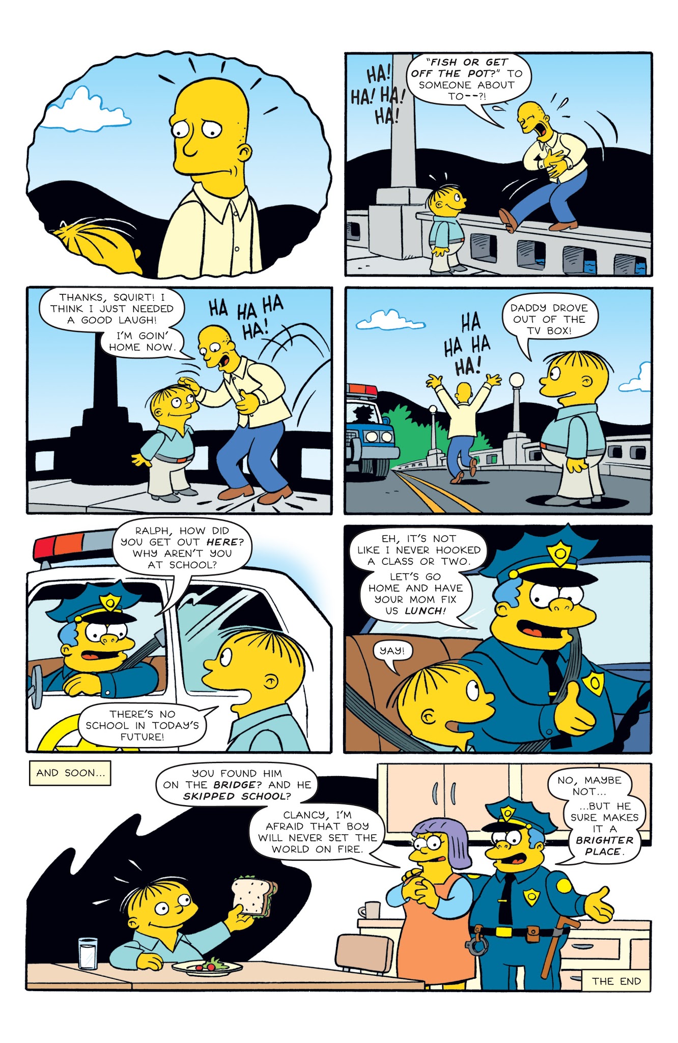 Read online Simpsons One-Shot Wonders: Ralph Wiggum Comics comic -  Issue # Full - 20