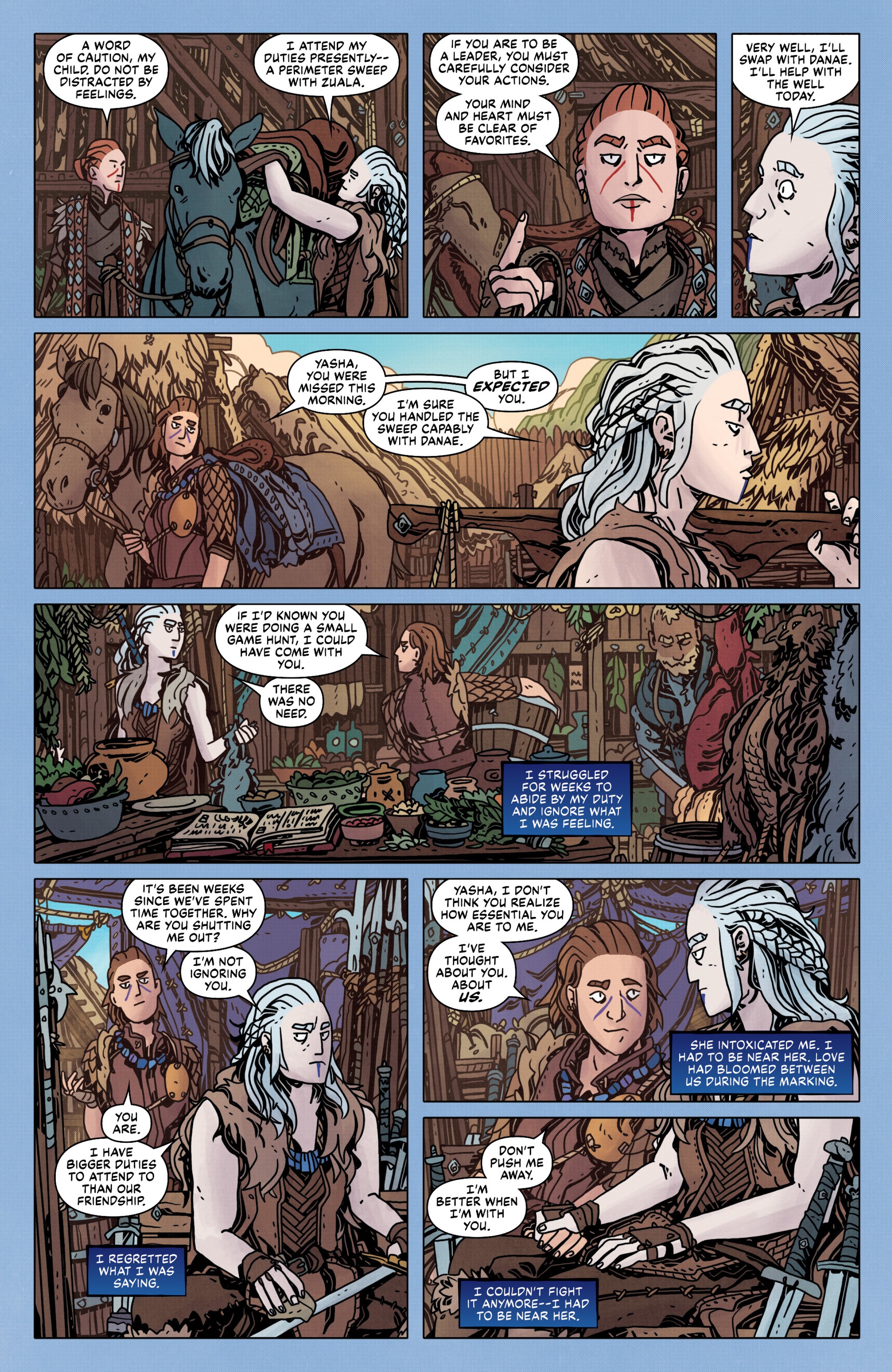 Read online Critical Role: The Mighty Nein Origins - Yasha Nydoorin comic -  Issue # Full - 36