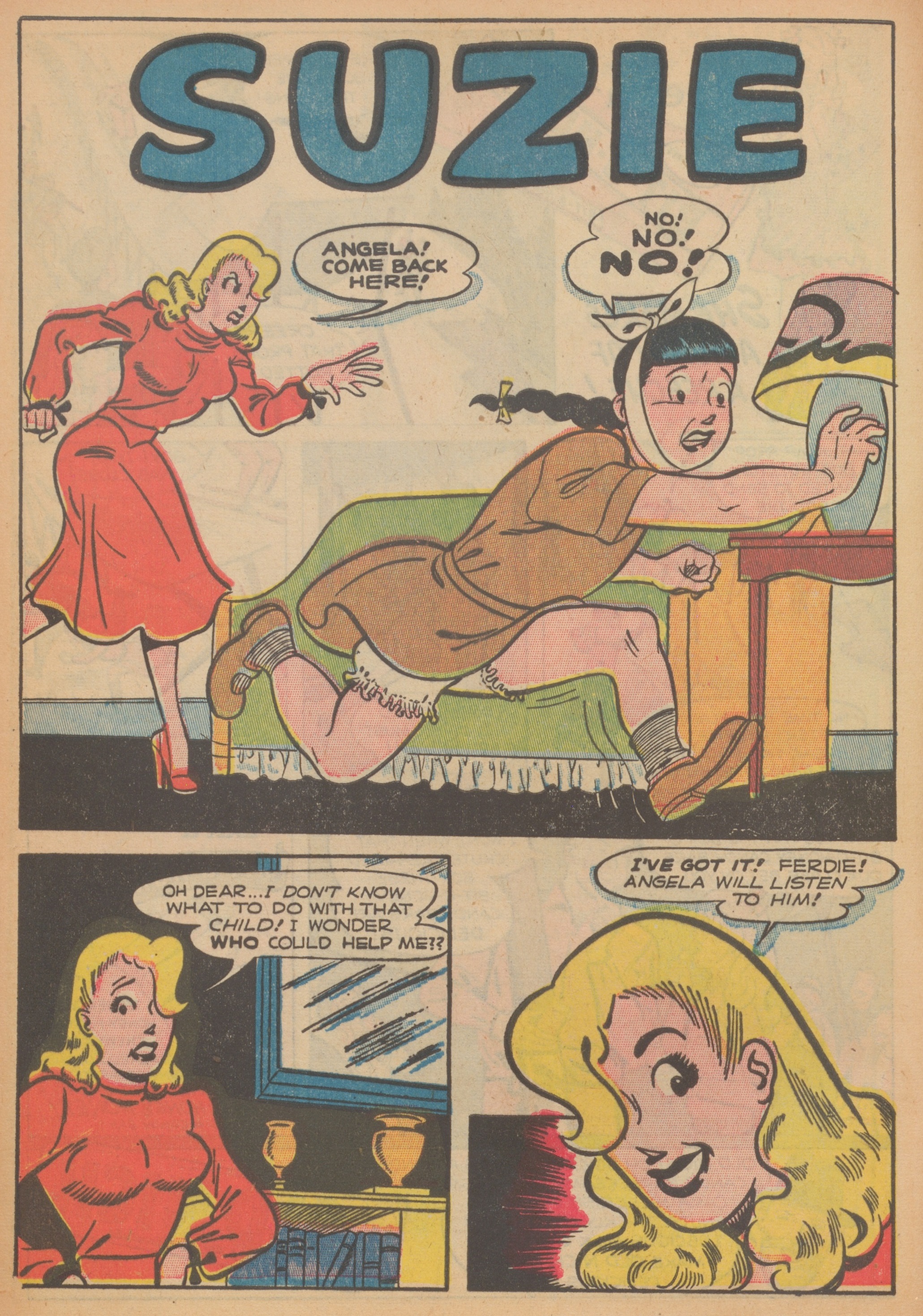 Read online Suzie Comics comic -  Issue #63 - 10