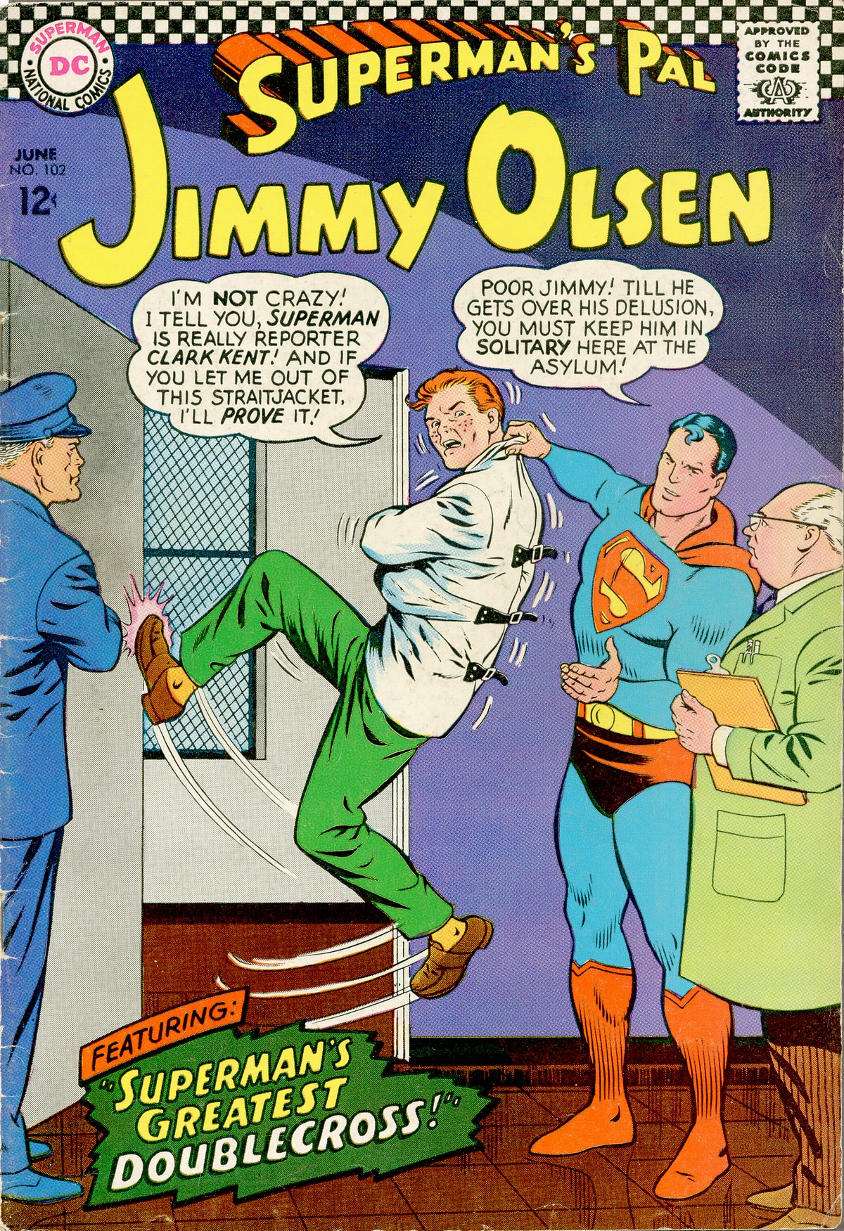 Read online Superman's Pal Jimmy Olsen comic -  Issue #102 - 1