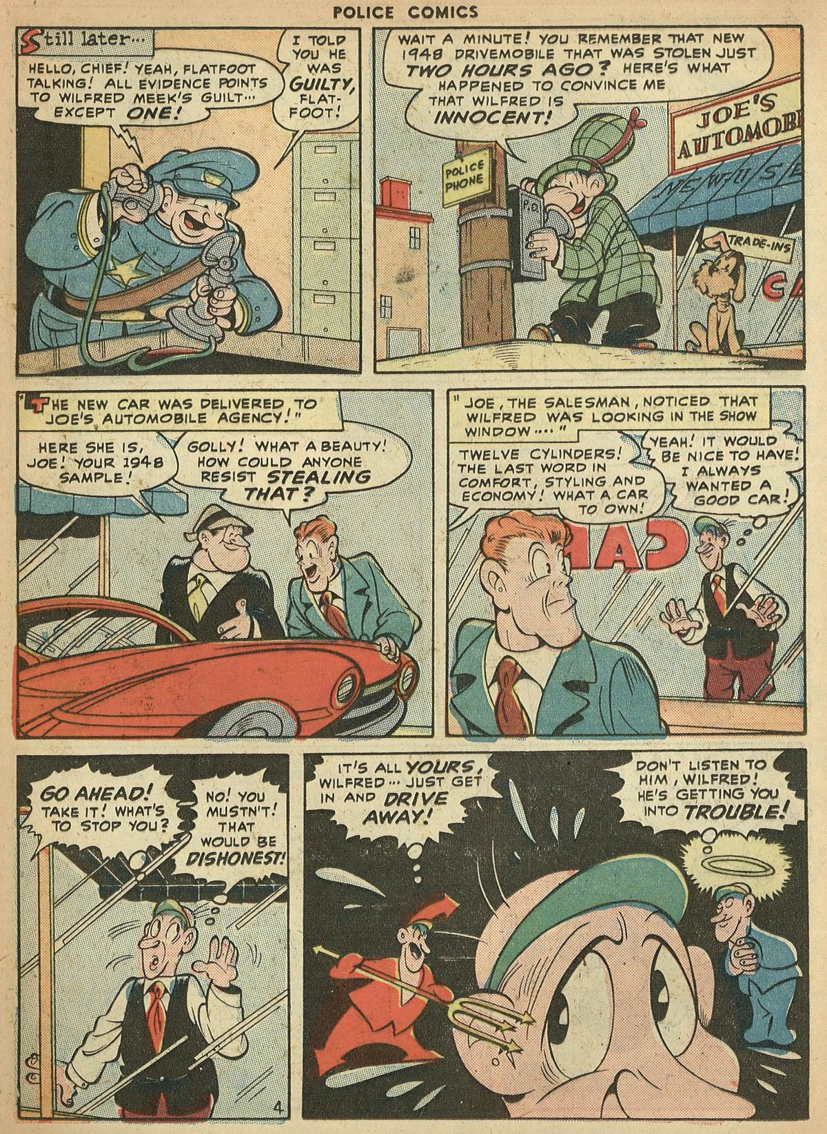 Read online Police Comics comic -  Issue #67 - 27