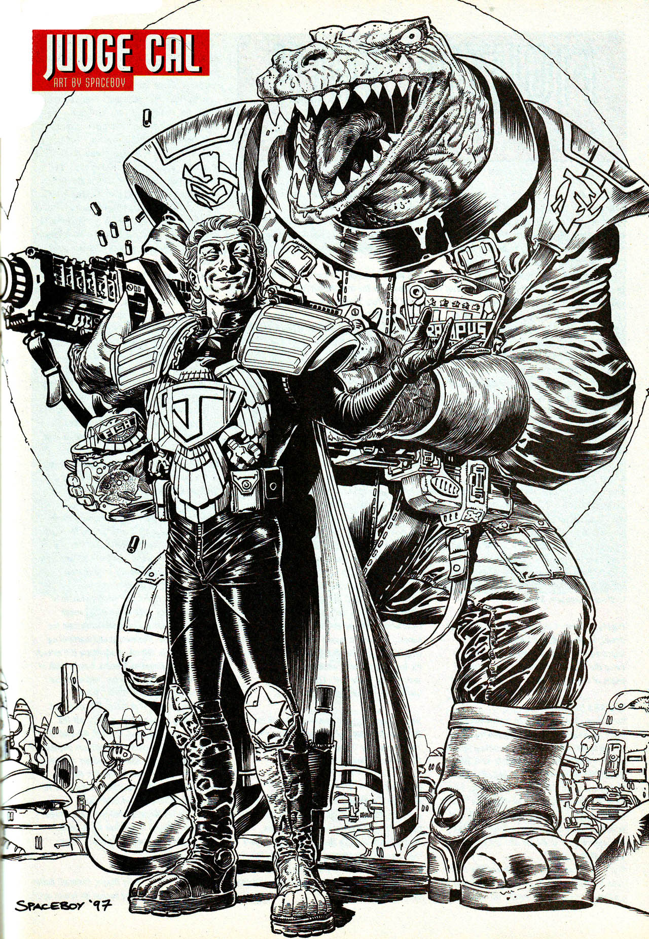 Read online Judge Dredd Megazine (vol. 3) comic -  Issue #40 - 29