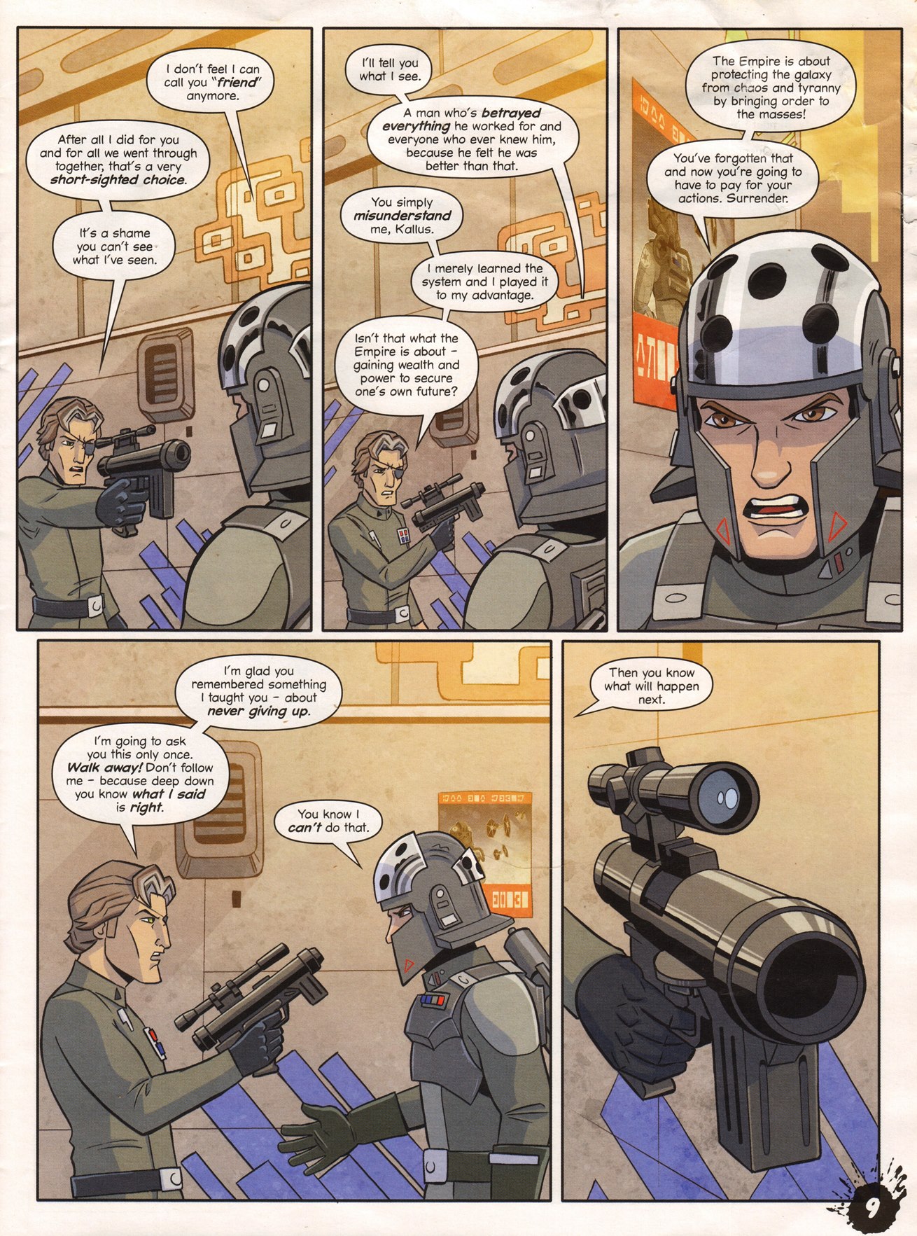 Read online Star Wars Rebels Magazine comic -  Issue #4 - 9