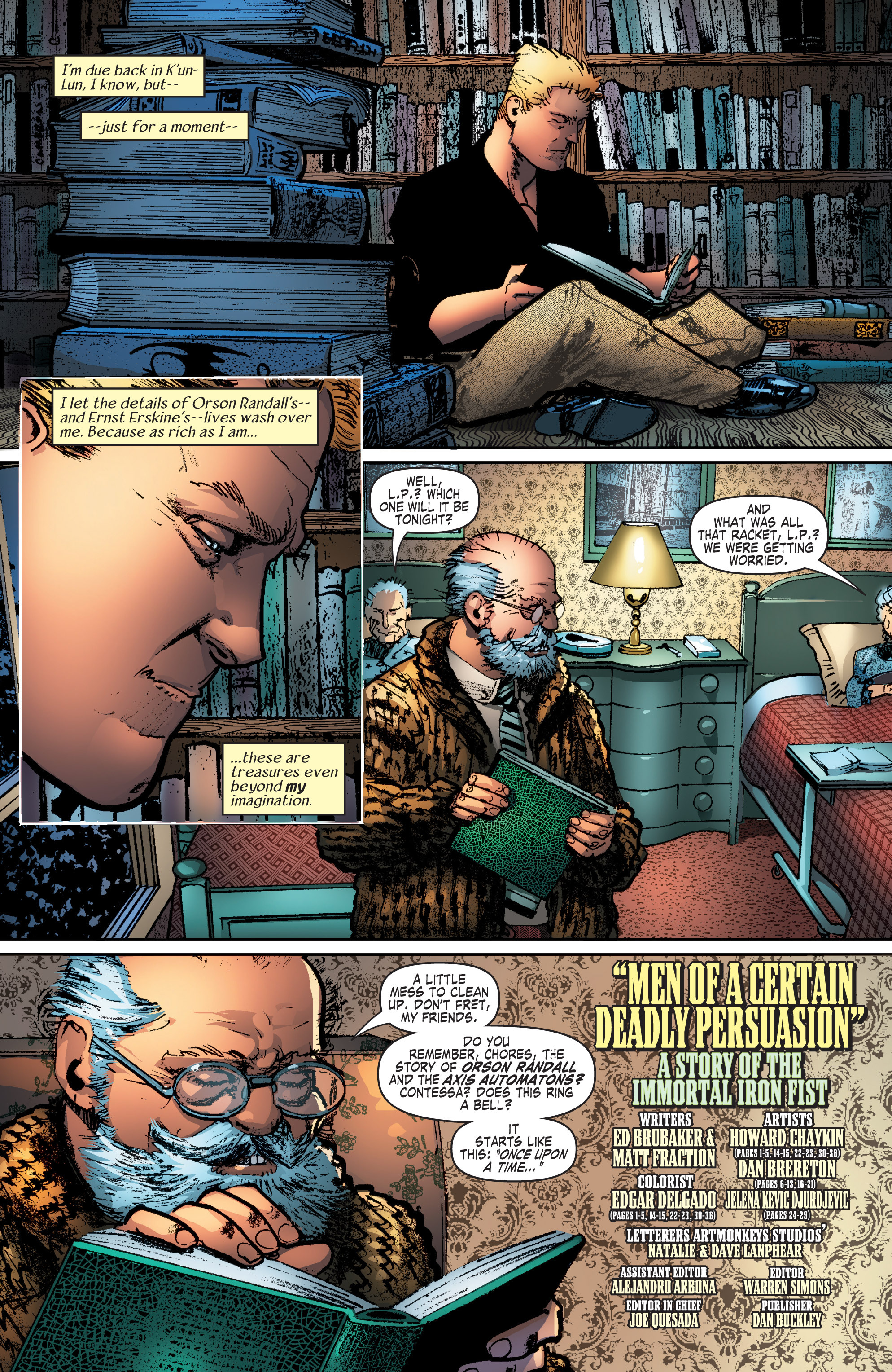 Read online The Immortal Iron Fist comic -  Issue # _Annual 1 - 38