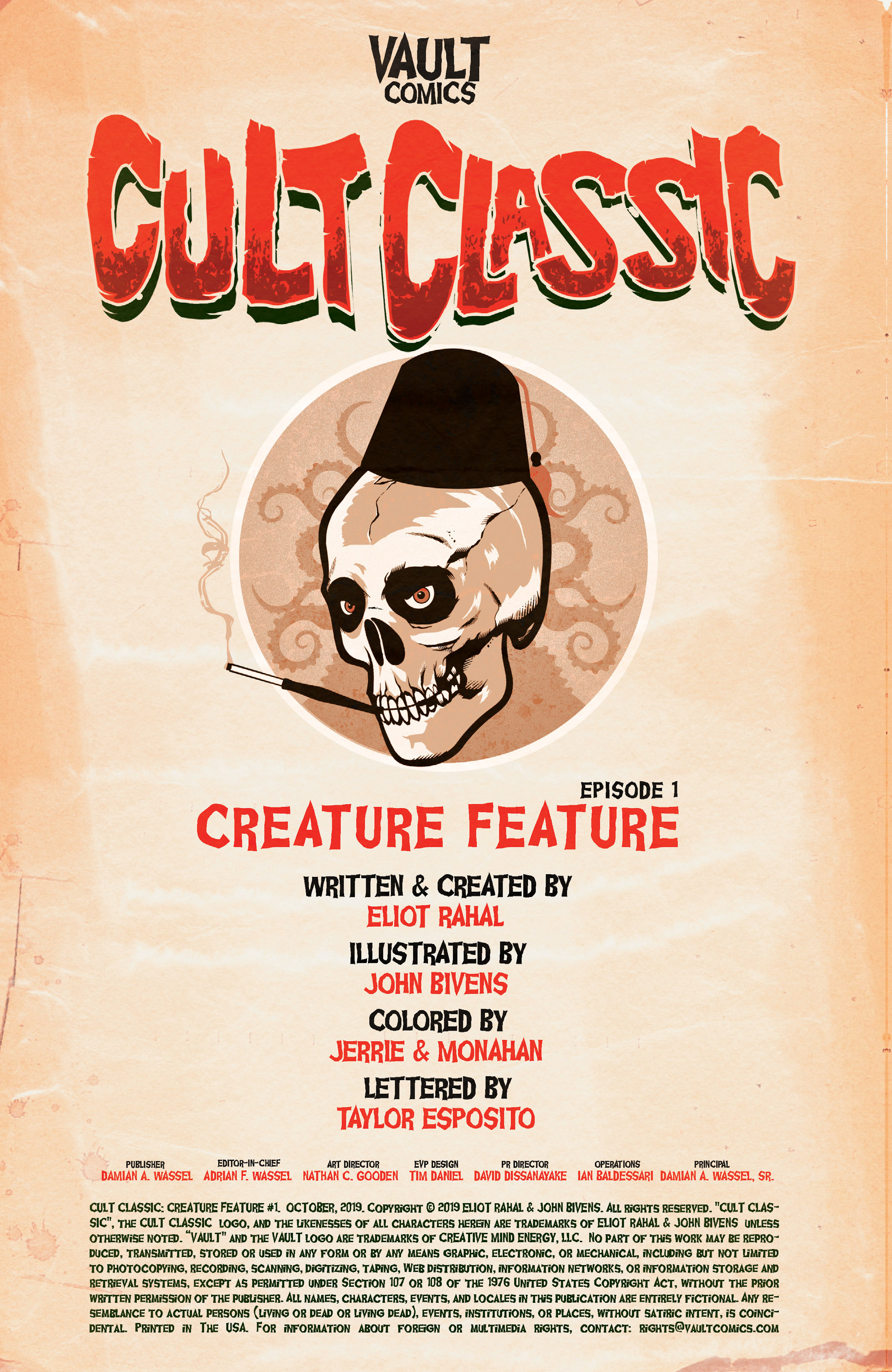 Read online Cult Classic: Creature Feature comic -  Issue #1 - 2