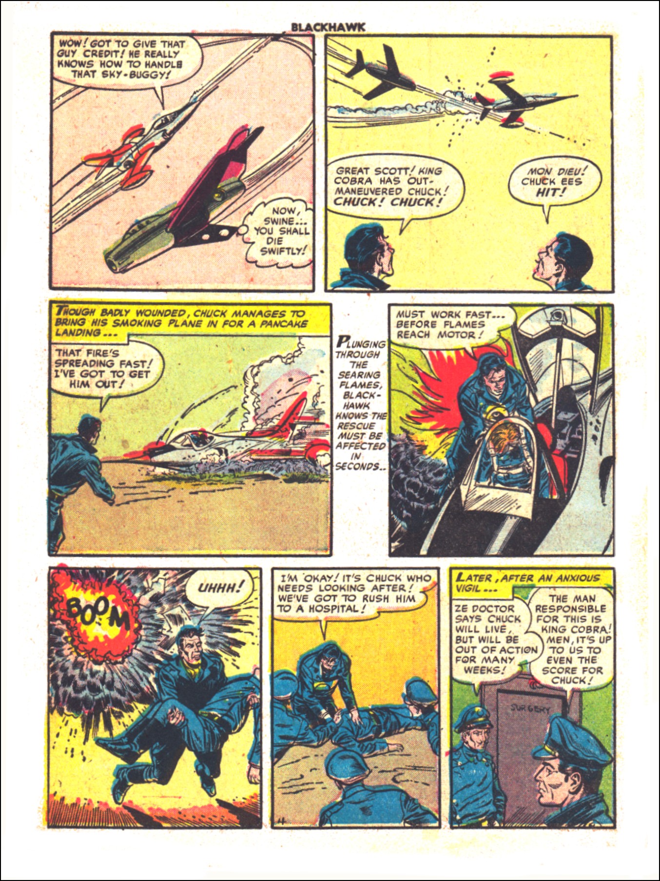 Read online Blackhawk (1957) comic -  Issue #58 - 6