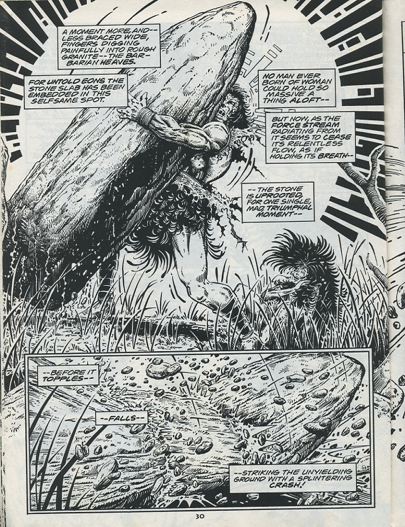 The Savage Sword Of Conan issue 221 - Page 32