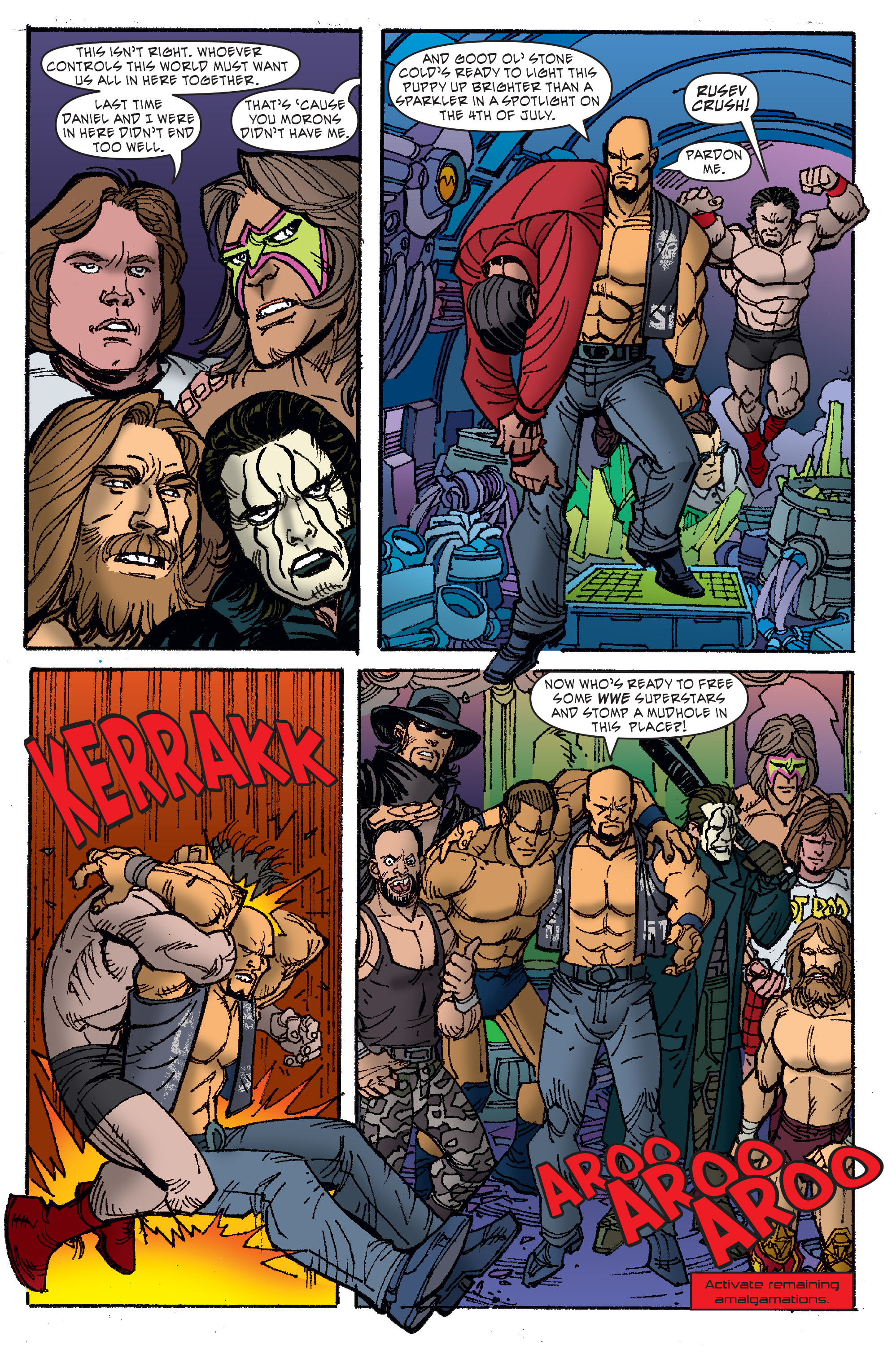 Read online WWE Superstars comic -  Issue #12 - 12