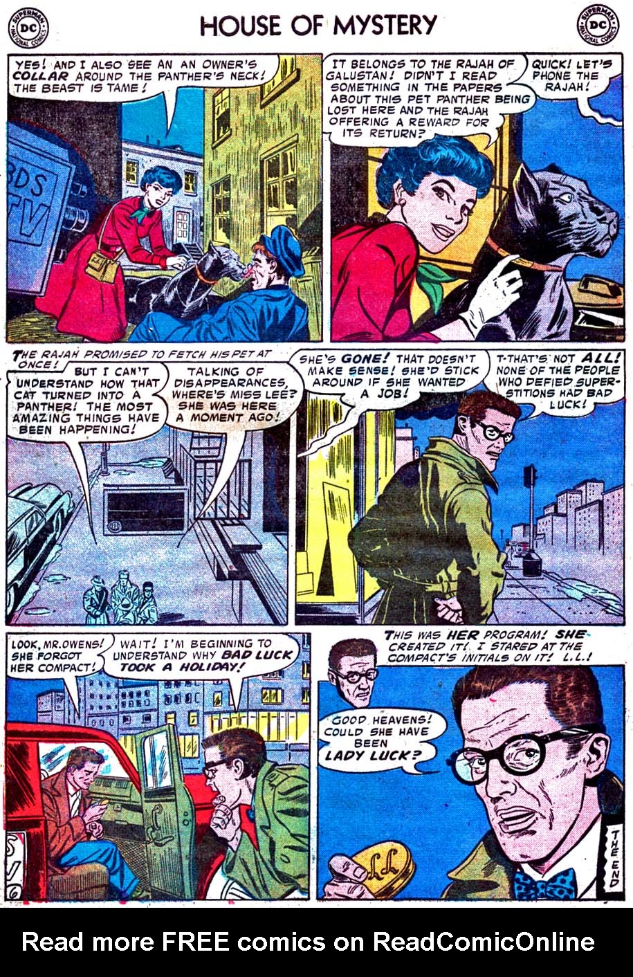 Read online House of Mystery (1951) comic -  Issue #61 - 8